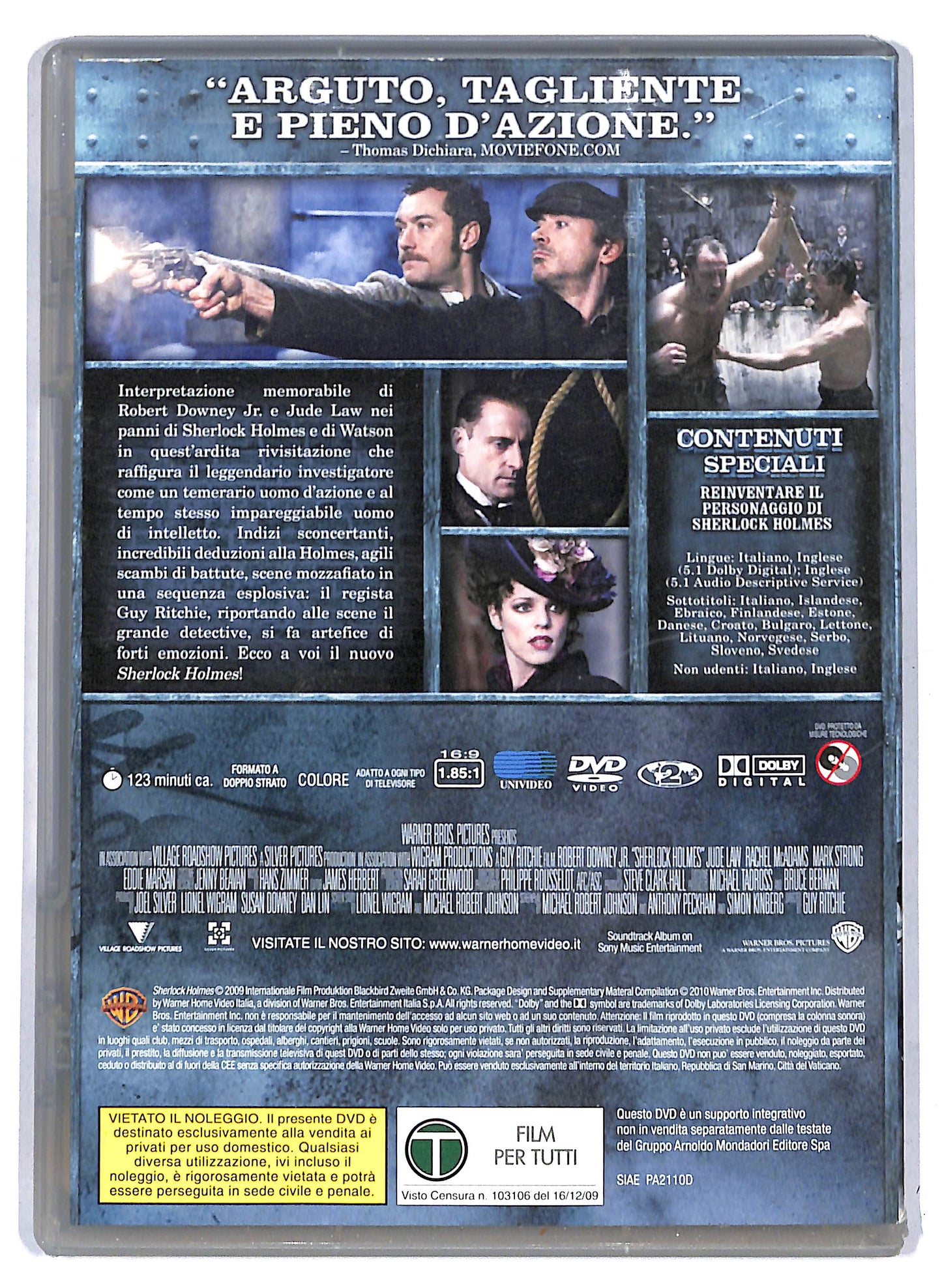 EBOND Sherlock Holmes EDITORIALE DVD D808051