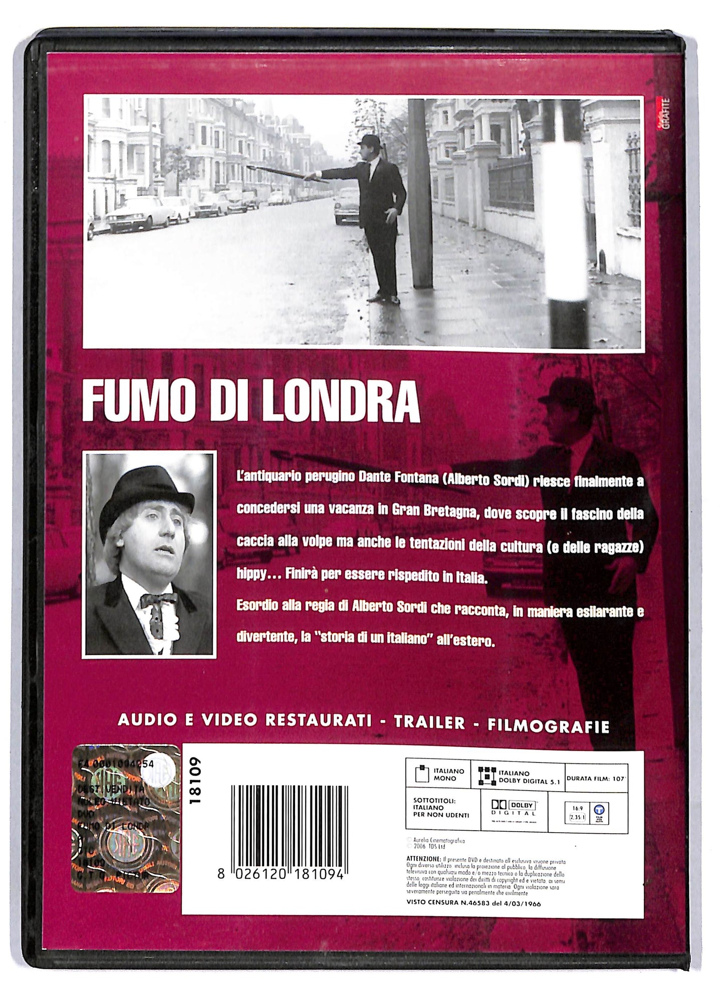 EBOND Fumo di Londra DVD D808146