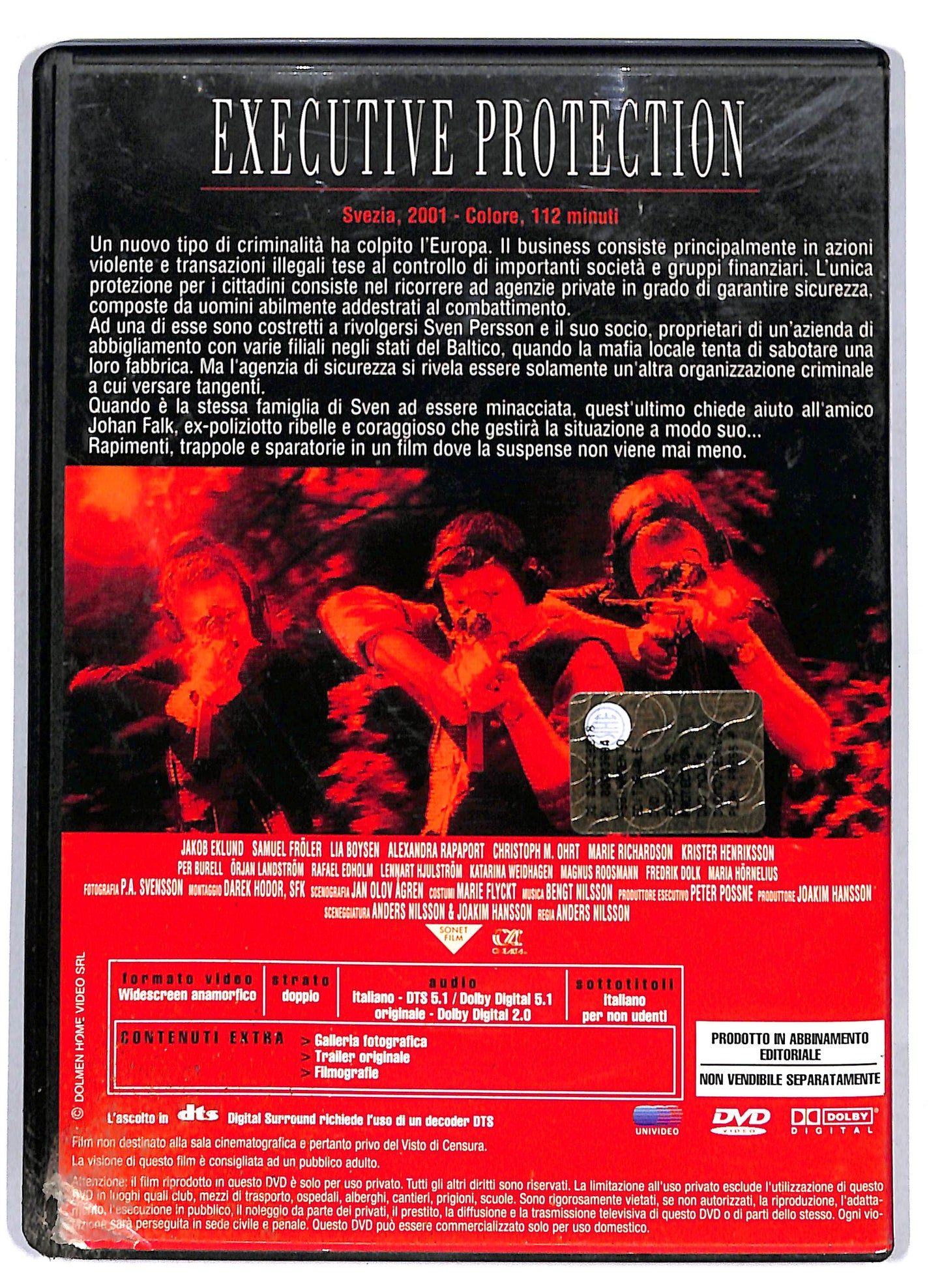 EBOND Executive Protection EDITORIALE DVD D808156