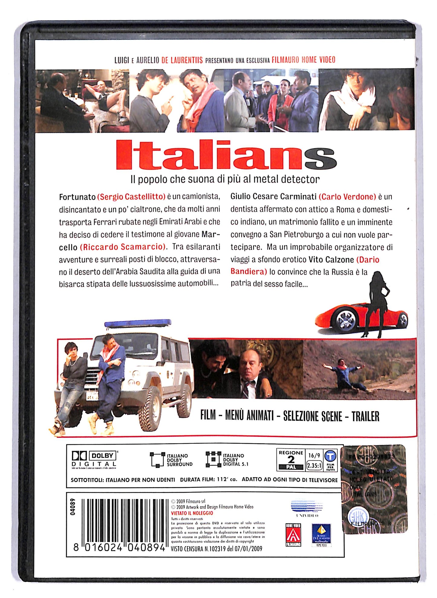 EBOND Italians DVD D808234
