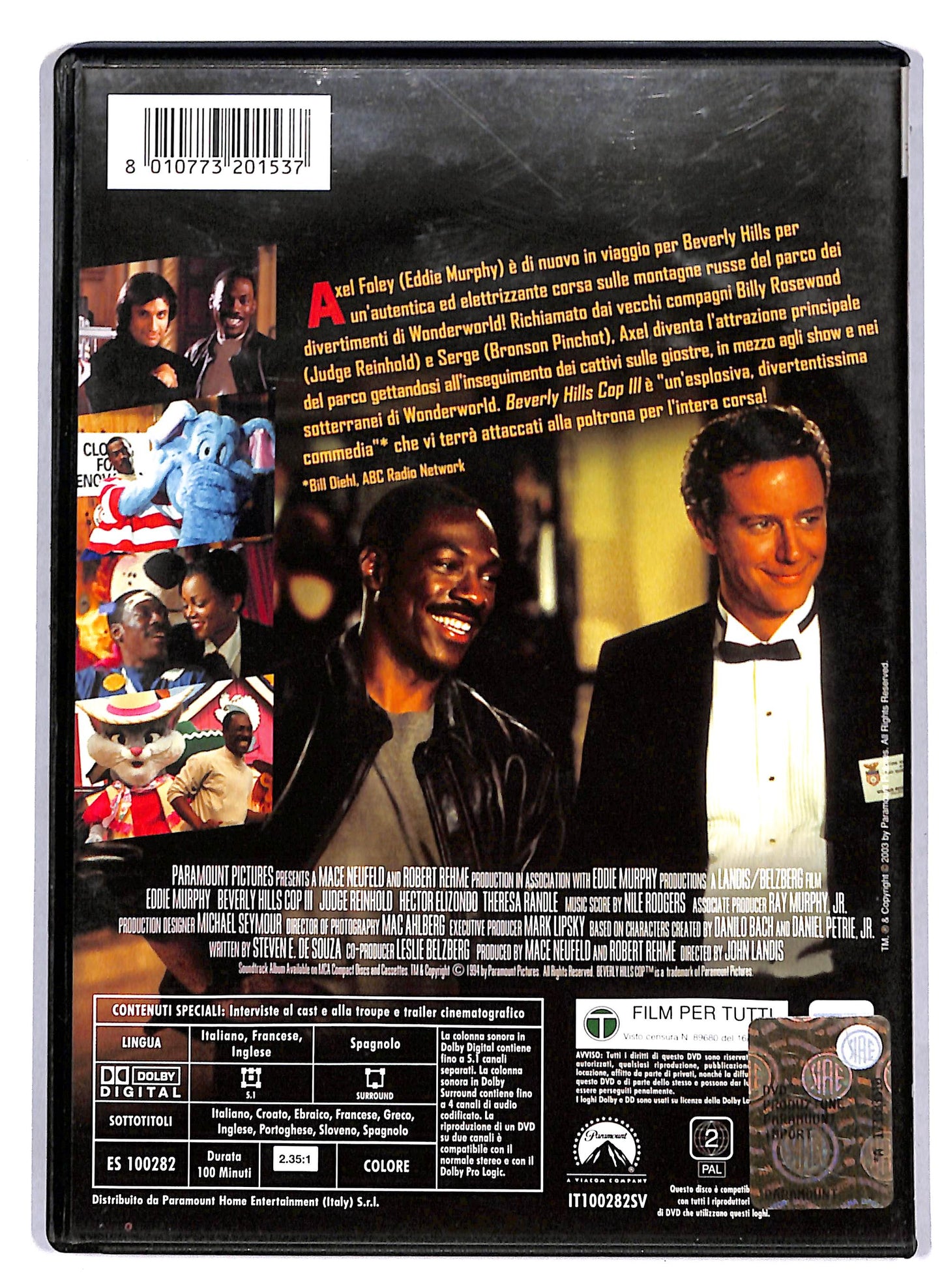 EBOND Beverly Hills Cop III DVD D808256