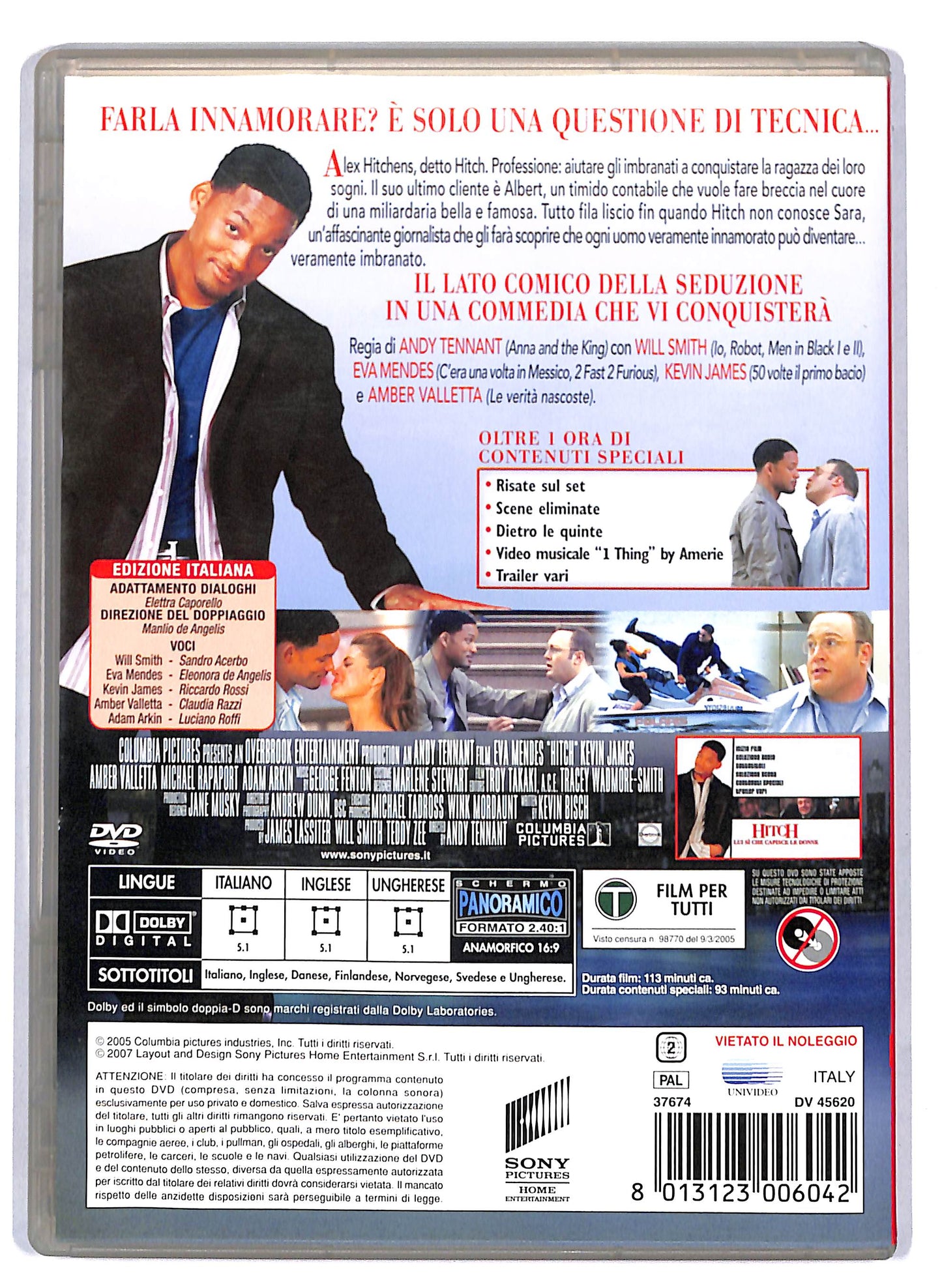 EBOND Hitch - Lui Si Che Capisce Le Donne DVD D808317