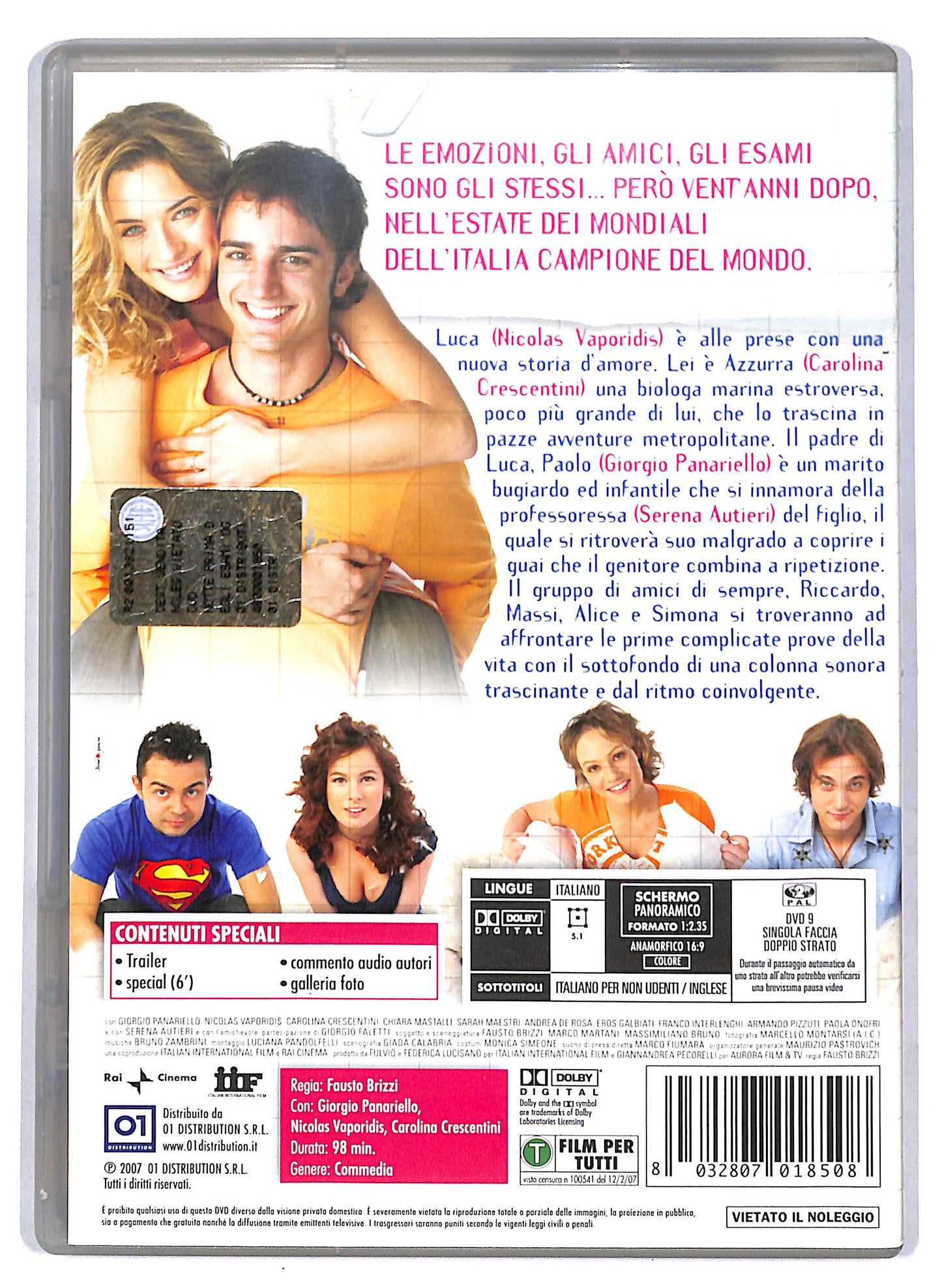 EBOND Notte Prima Degli Esami Oggi DVD D808405