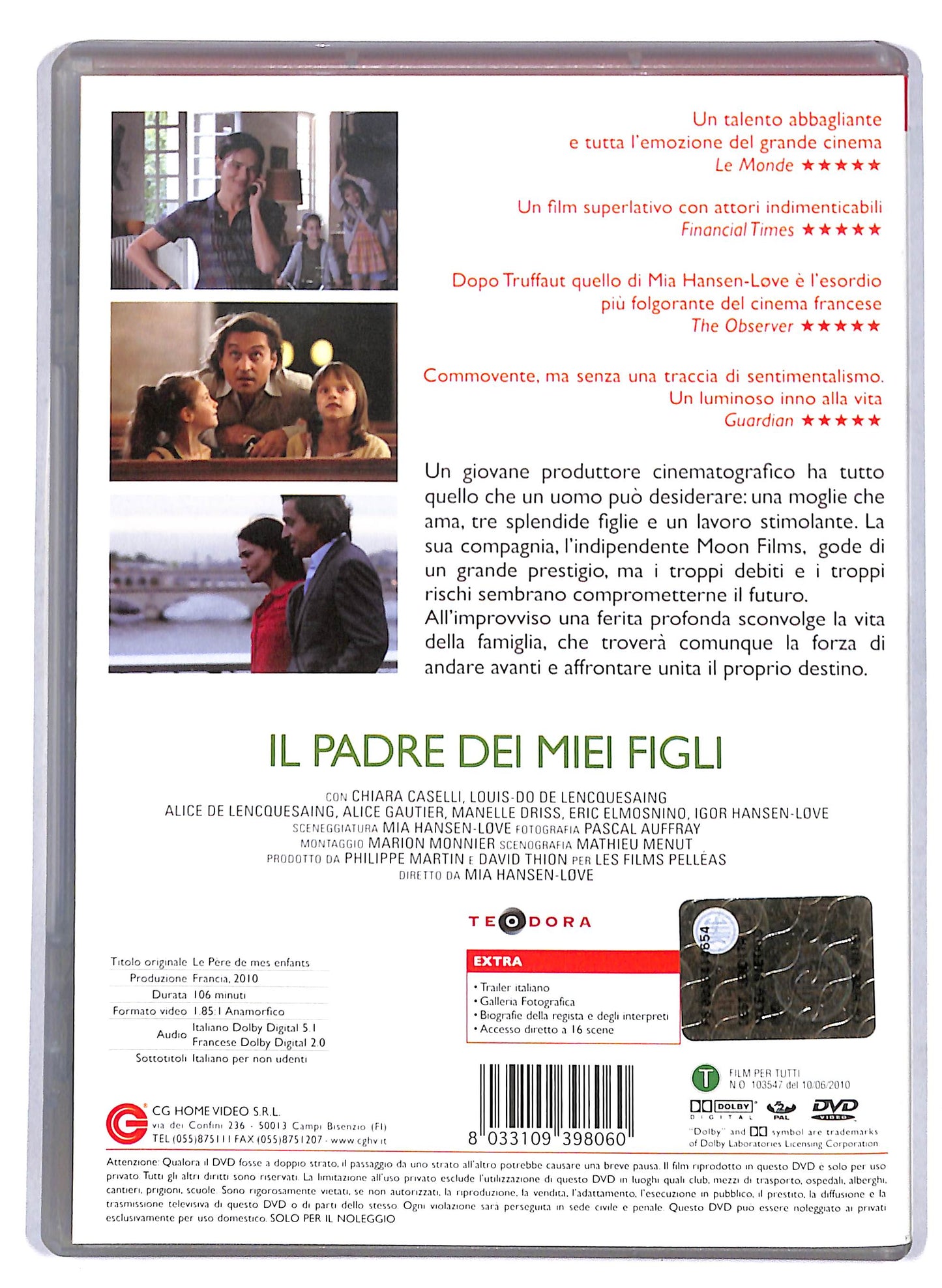 EBOND Il Padre Dei Miei Figli DVD D808441