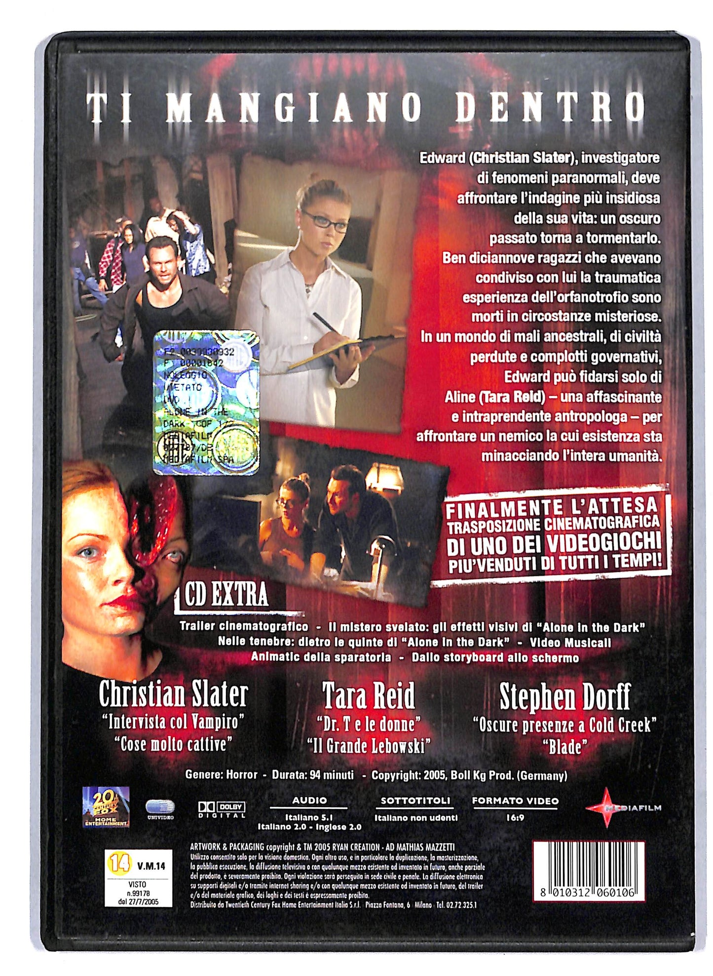 EBOND Alone In The Dark DVD D808444