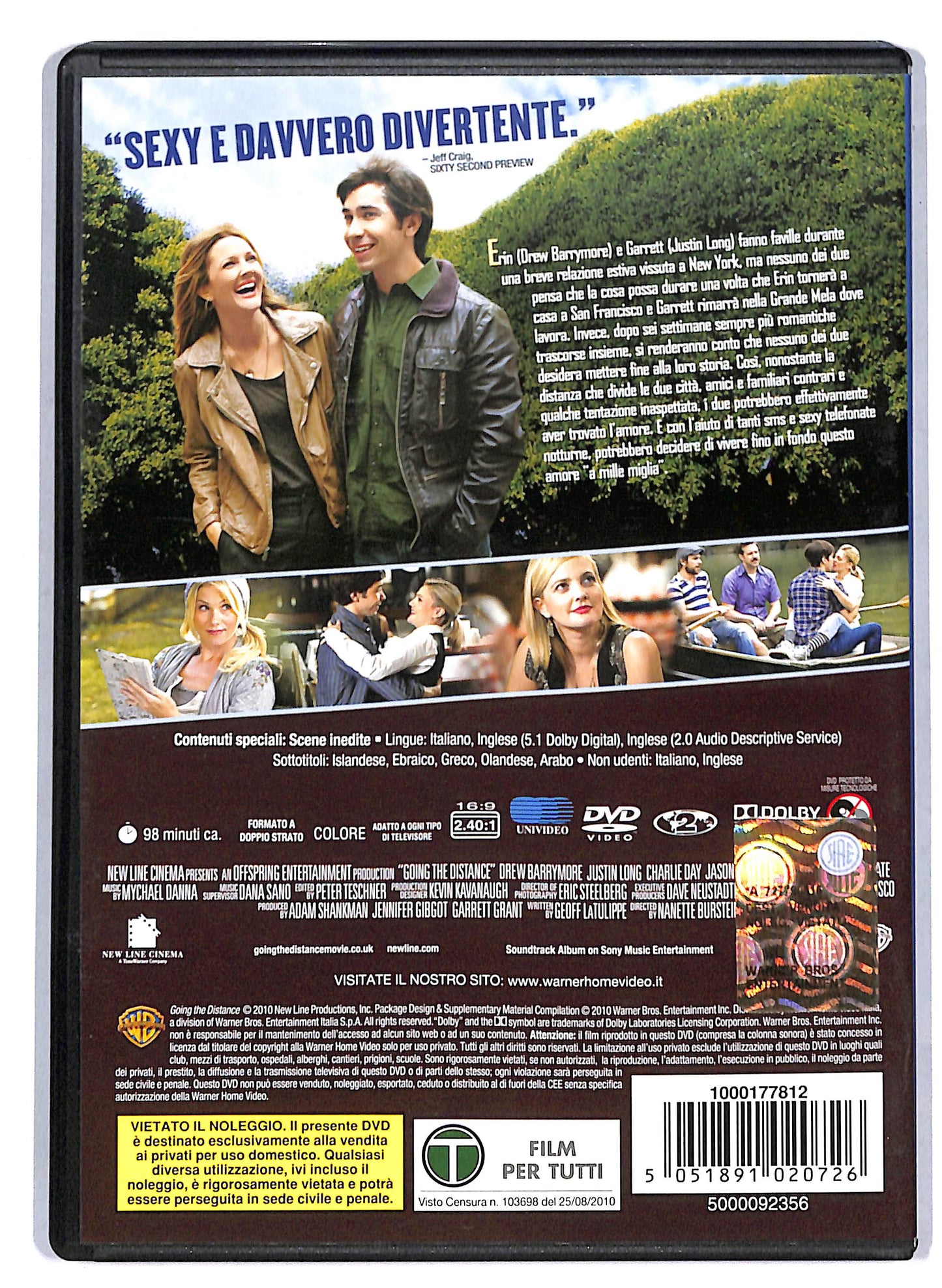 EBOND Amore a mille... miglia DVD D808454