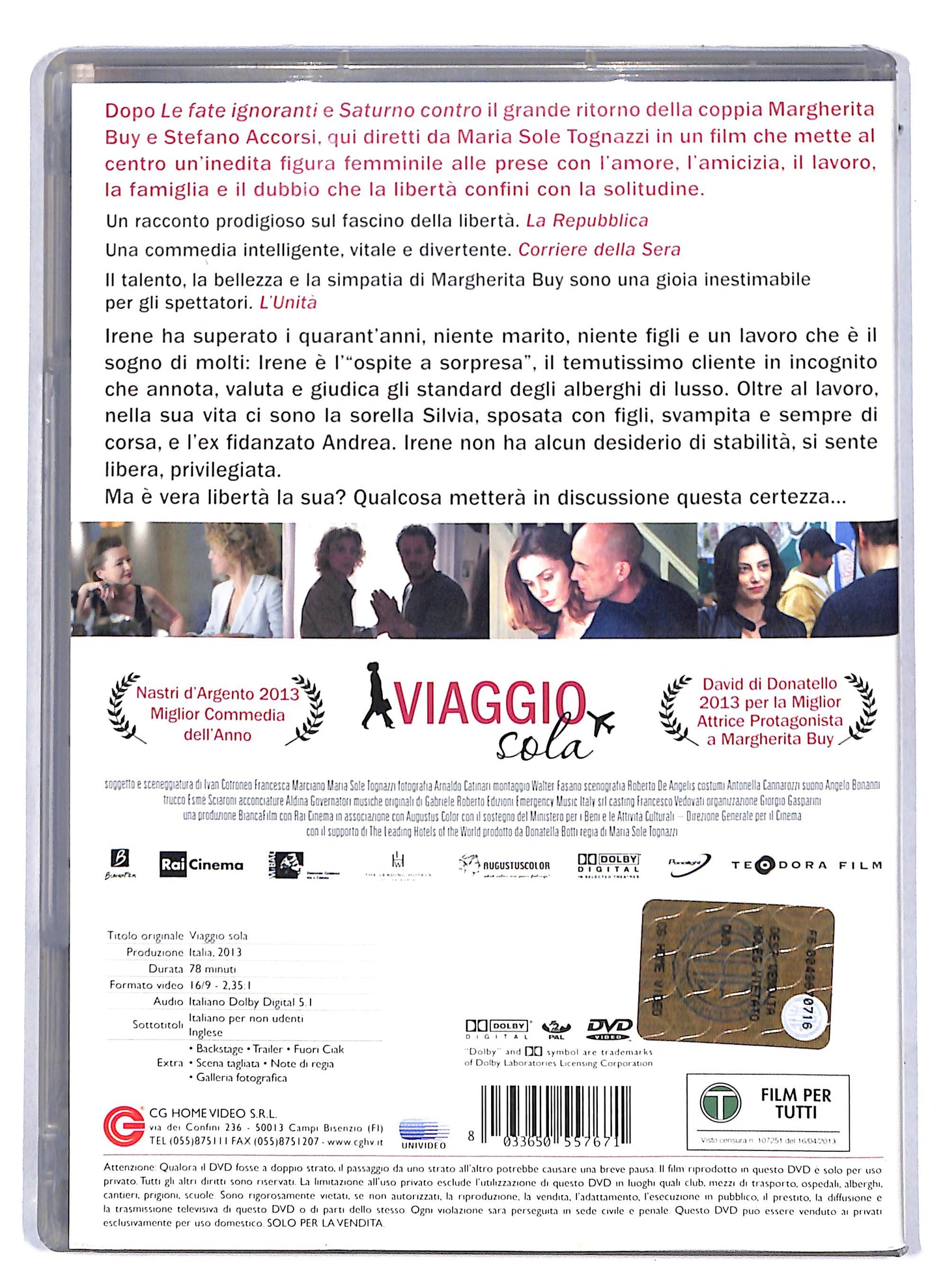 EBOND Viaggio sola DVD D808461