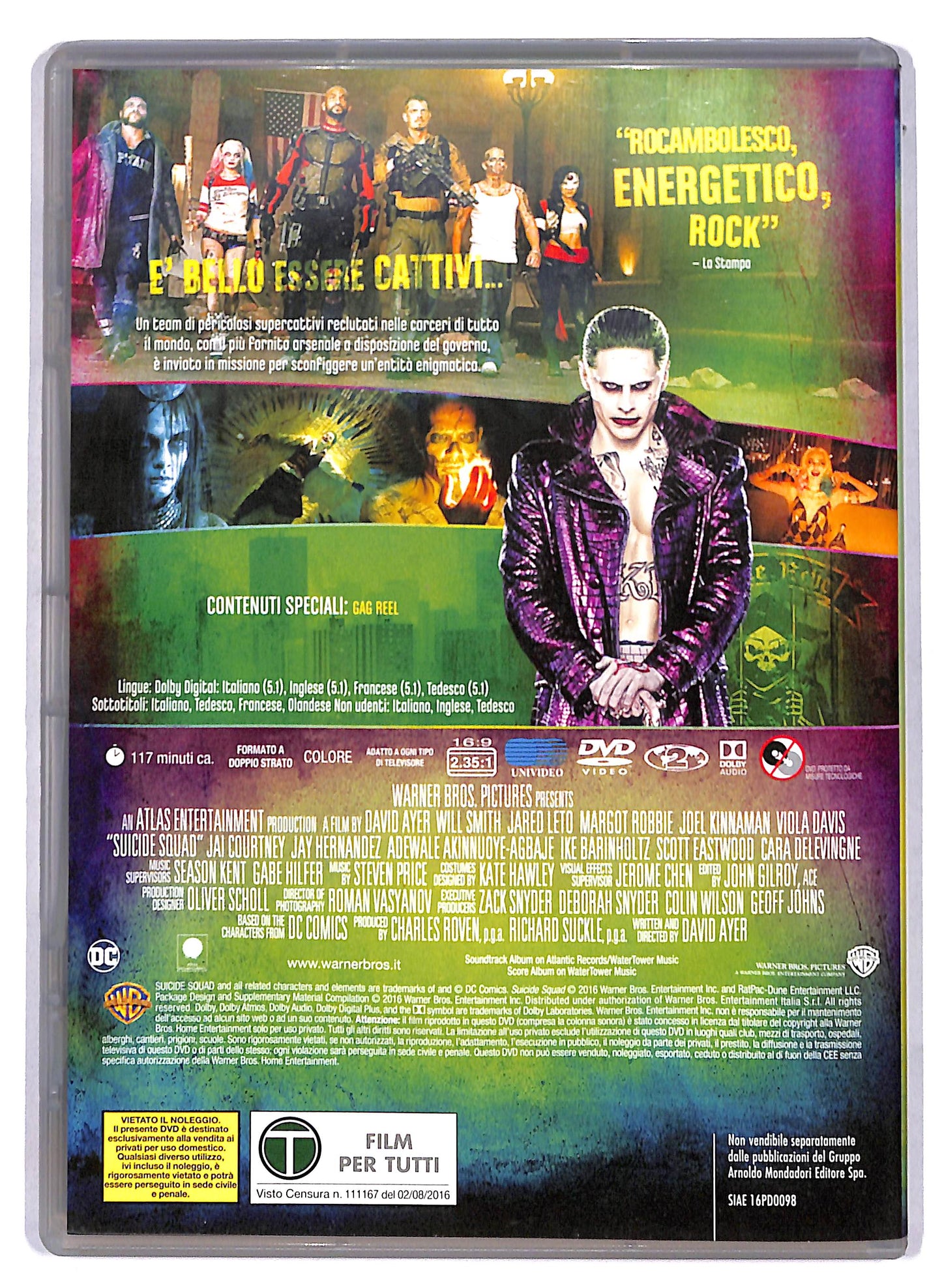 EBOND Suicide Squad EDITORIALE DVD D808550