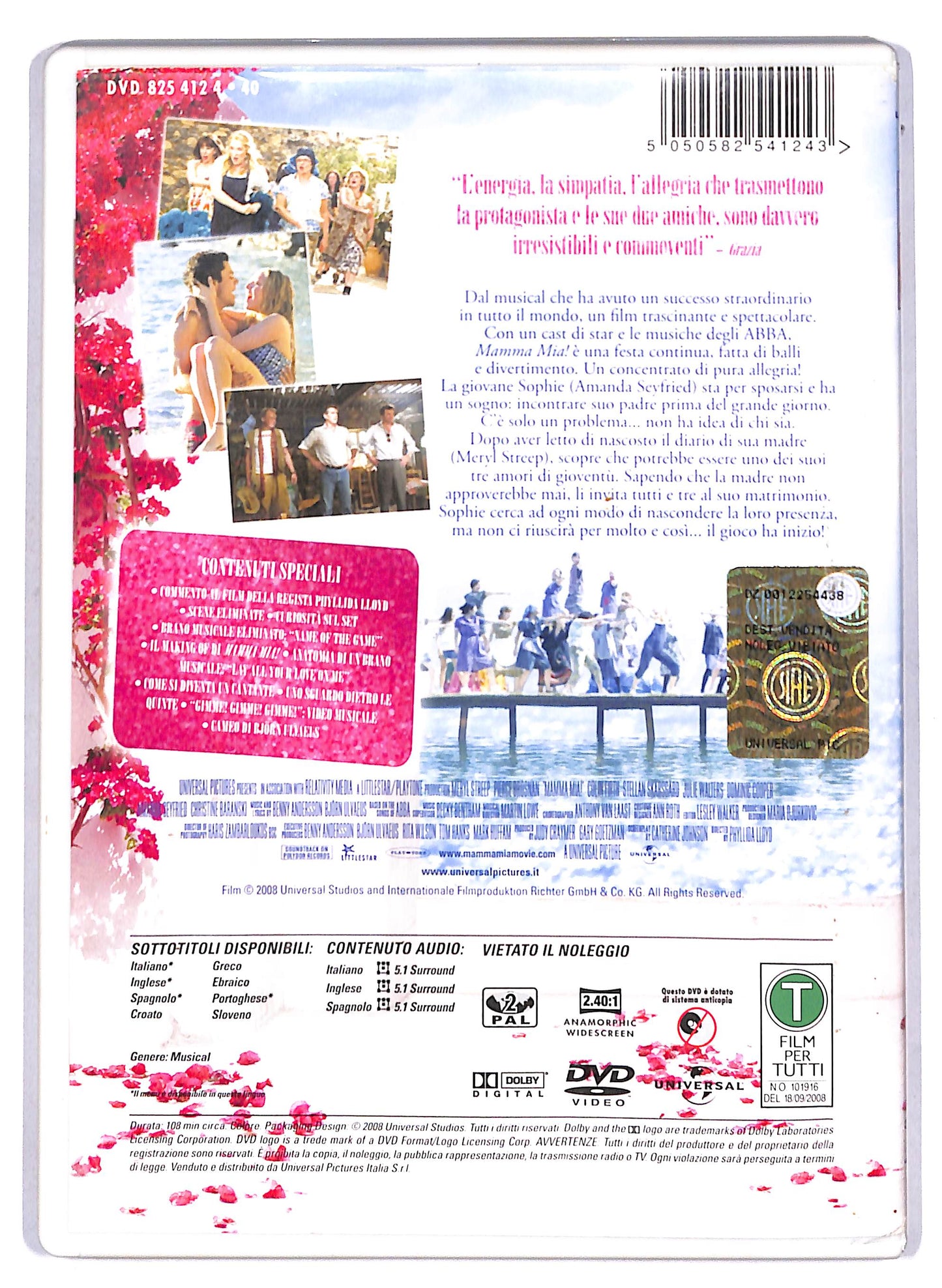 EBOND Mamma Mia DVD D808644