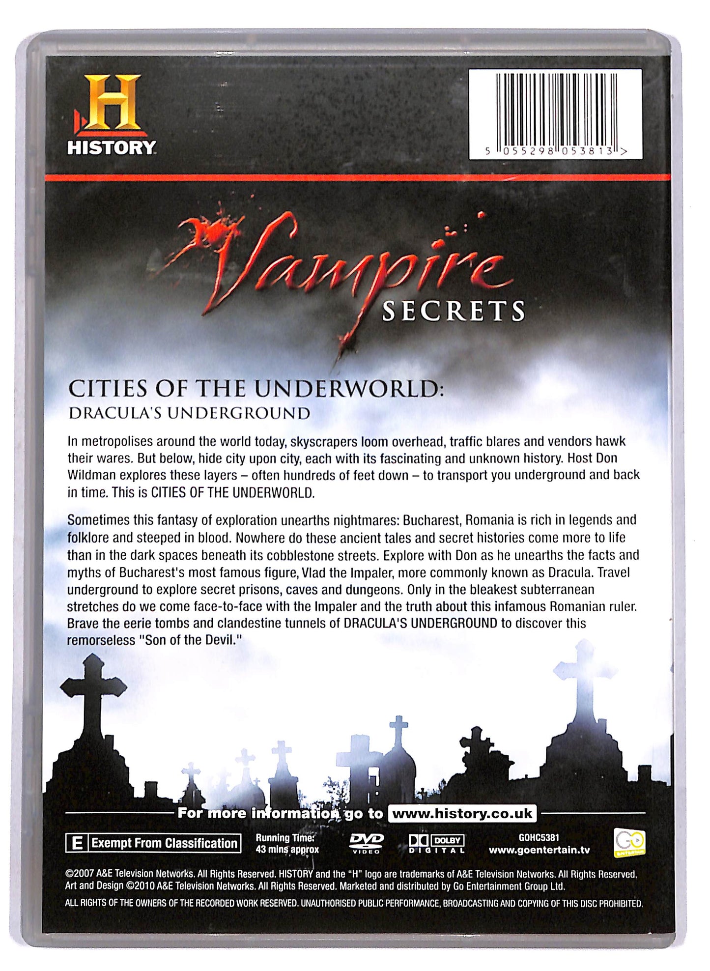 EBOND Vampire Secrets Uk Edition DVD D808650