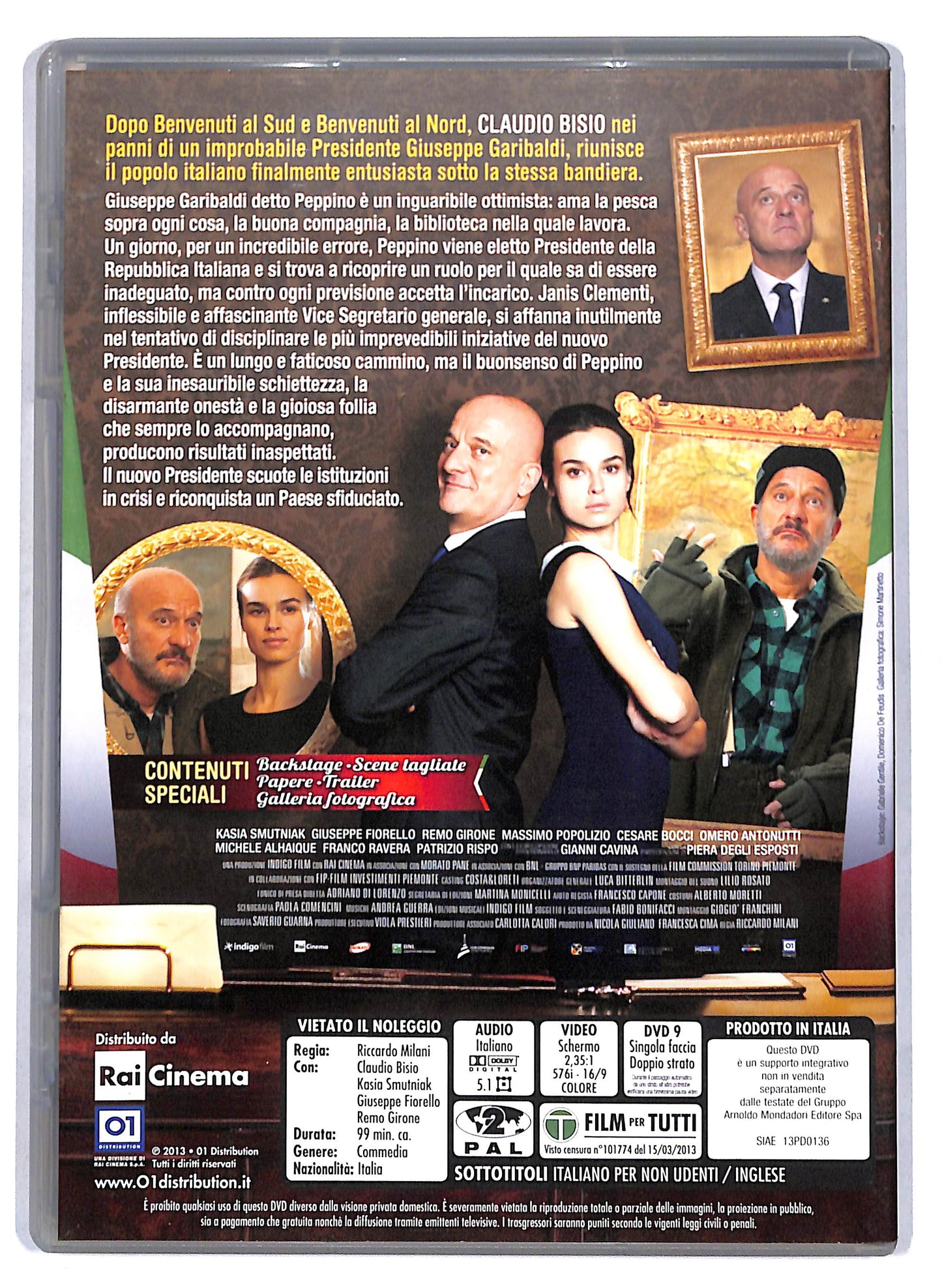 EBOND Benvenuto Presidente! EDITORIALE DVD D808717