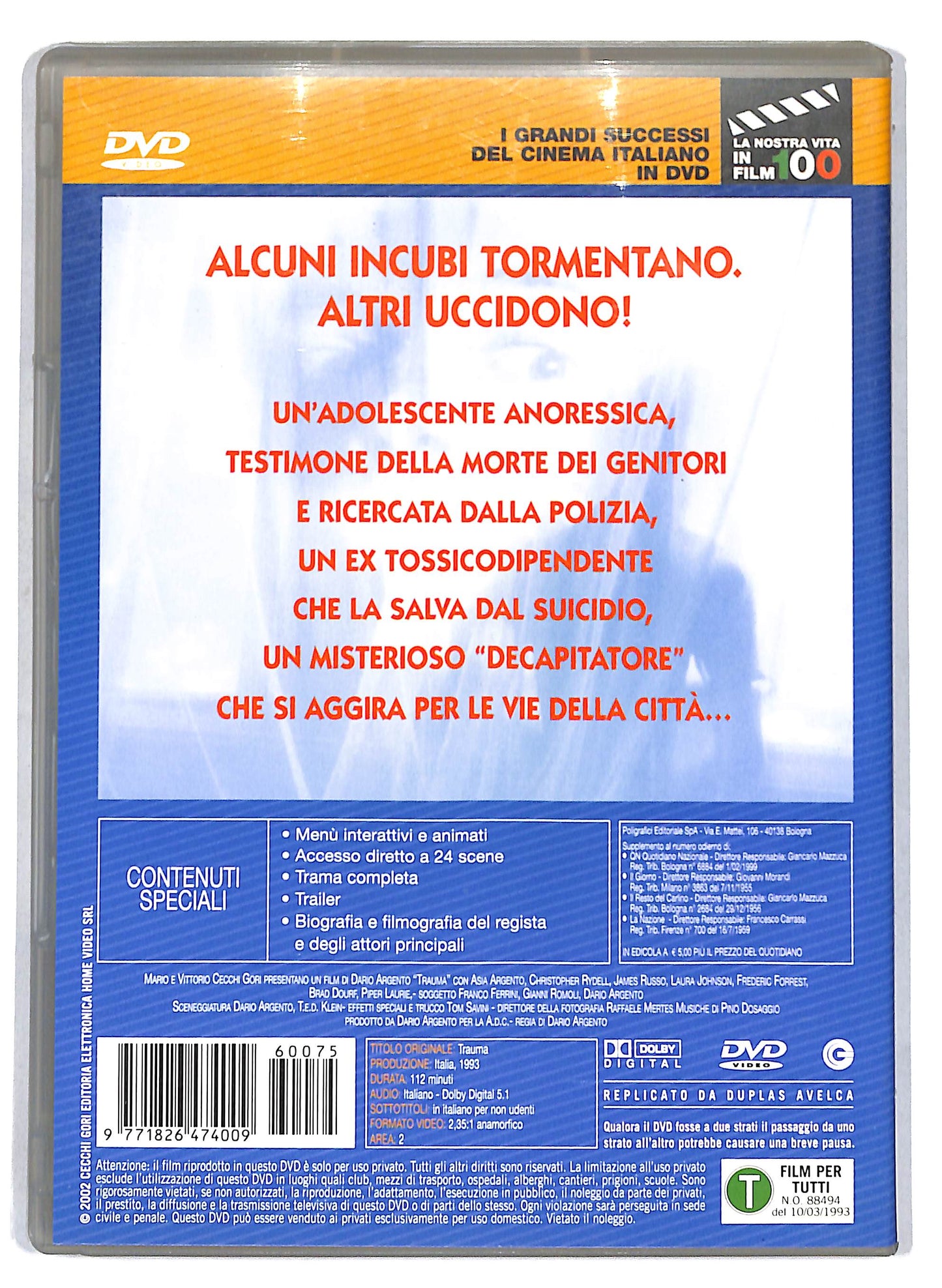 EBOND Trauma EDITORIALE DVD D808951