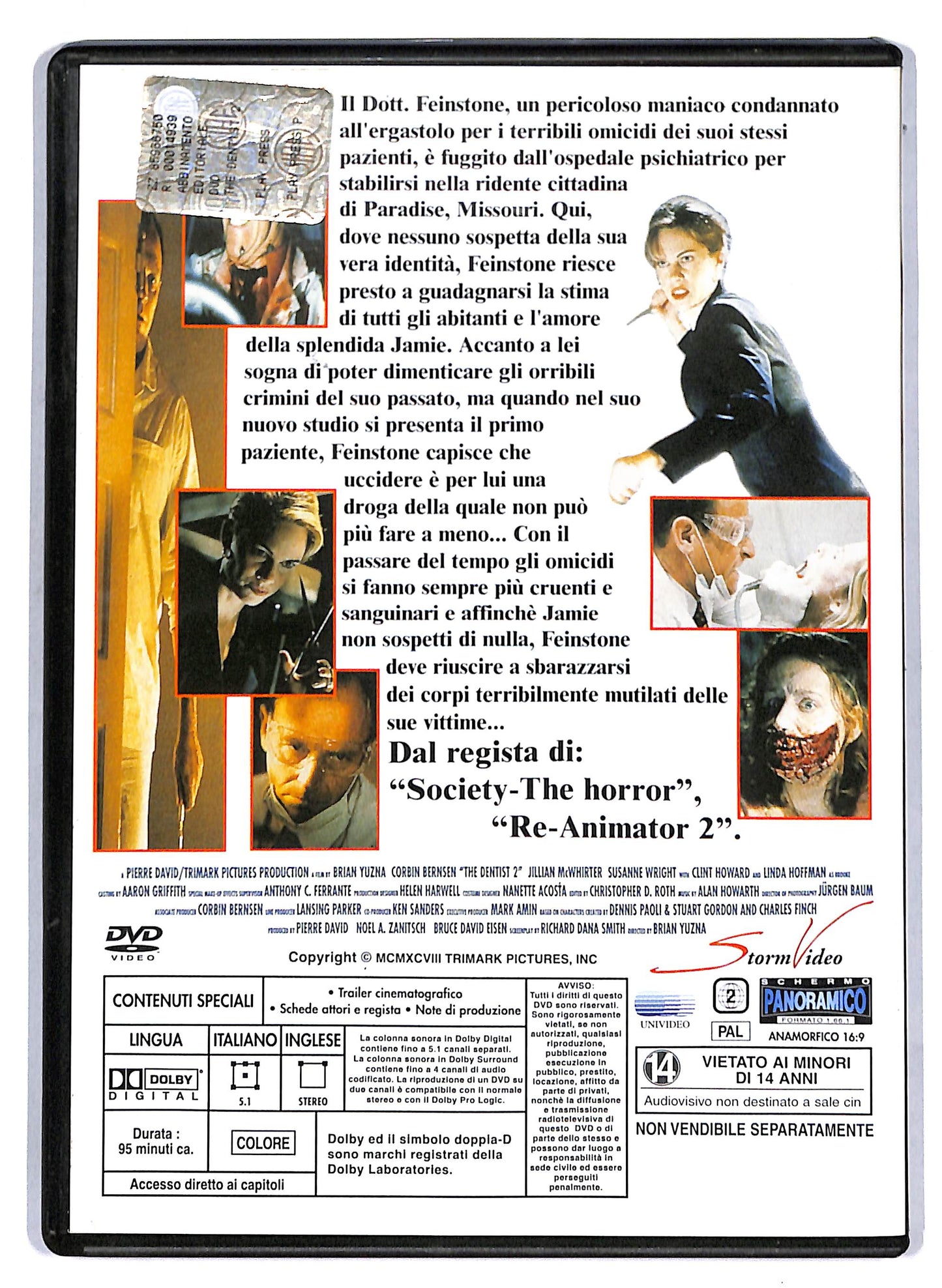 EBOND The Dentist 2 EDITORIALE DVD D809113