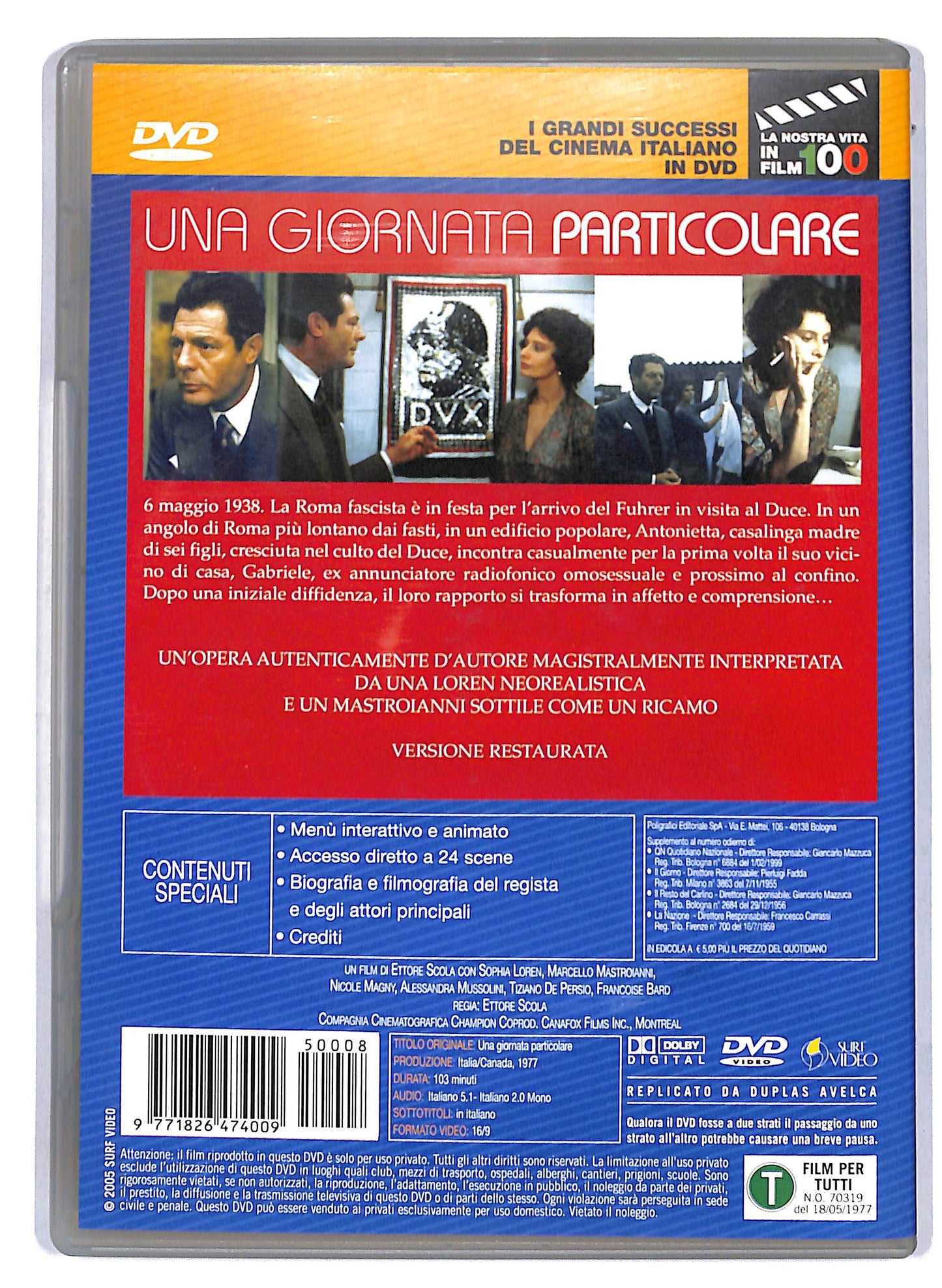 EBOND Una giornata particolare volume 4  EDITORIALE DVD D809123