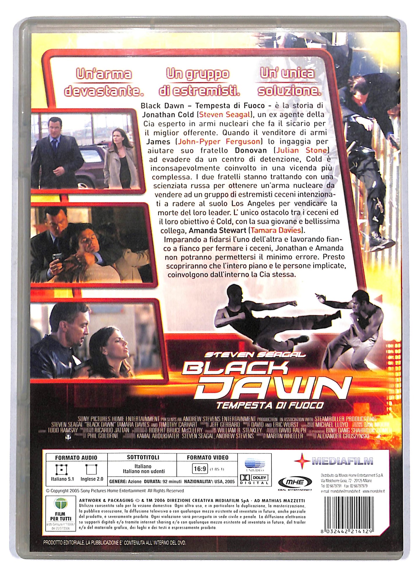 EBOND Black Dawn  Tempesta di fuoco DVD D809152