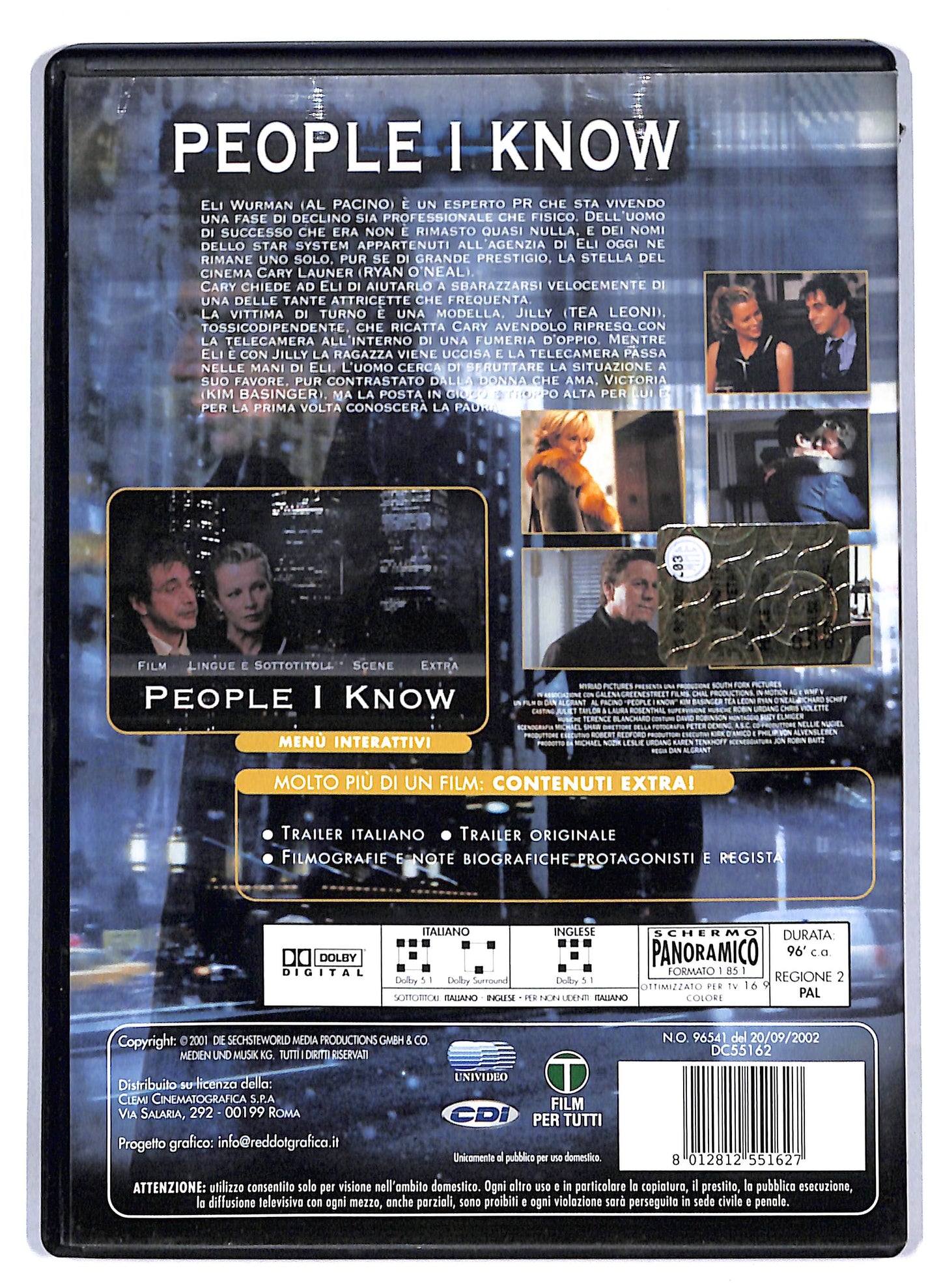 EBOND People I Know DVD D809216