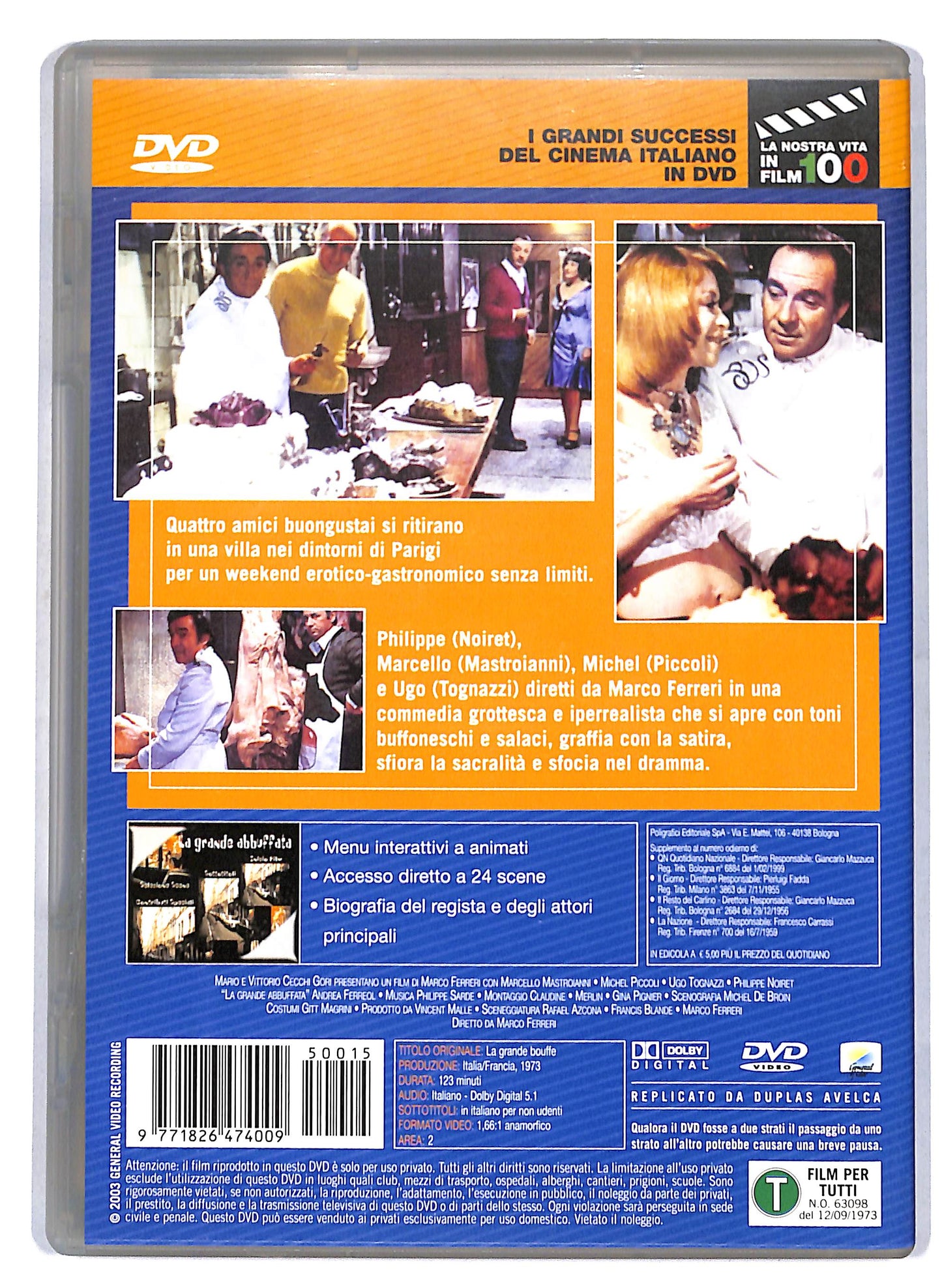 EBOND La Grande abbuffata EDITORIALE DVD D809303