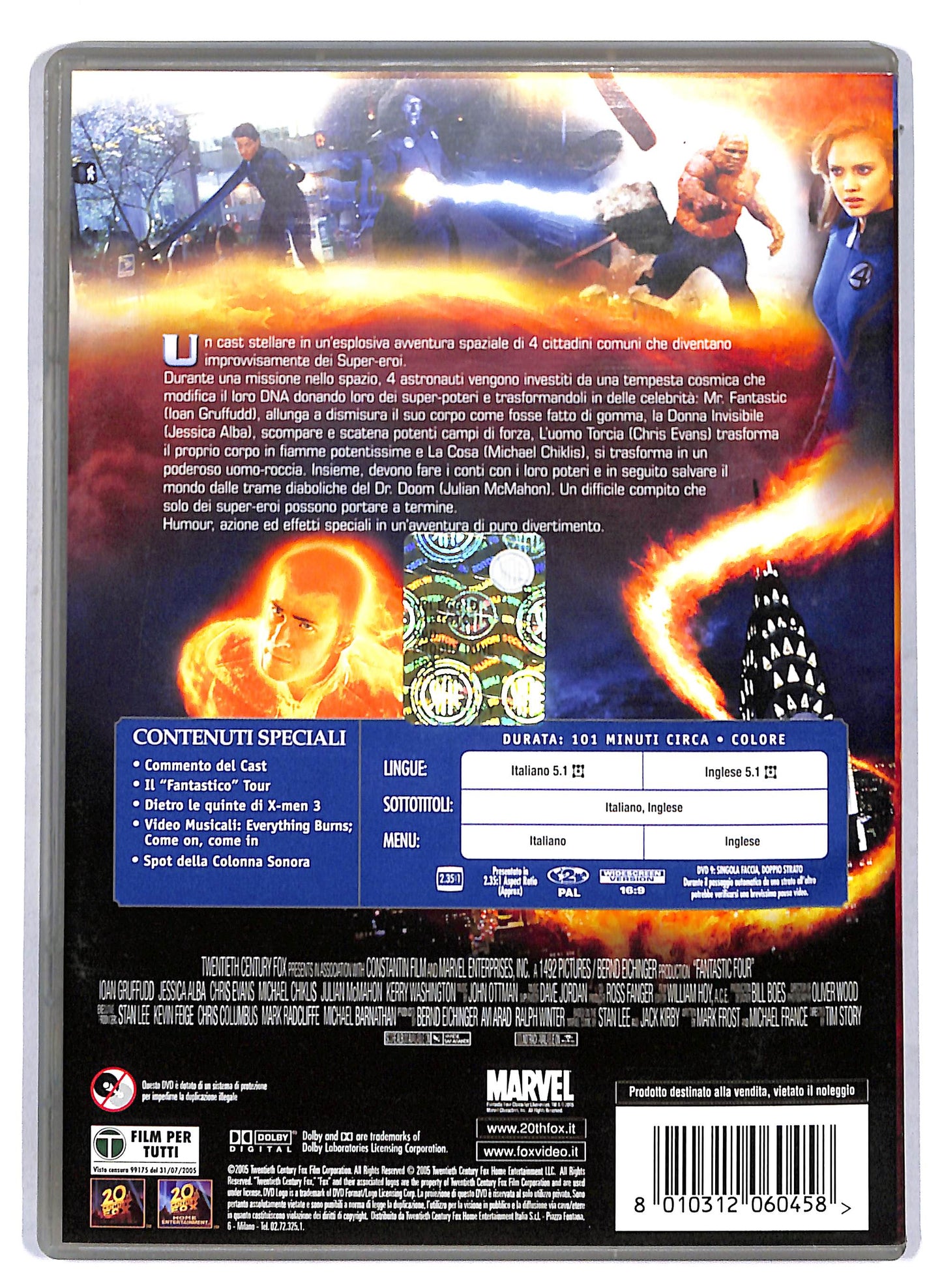 EBOND I Fantastici 4 DVD D809330