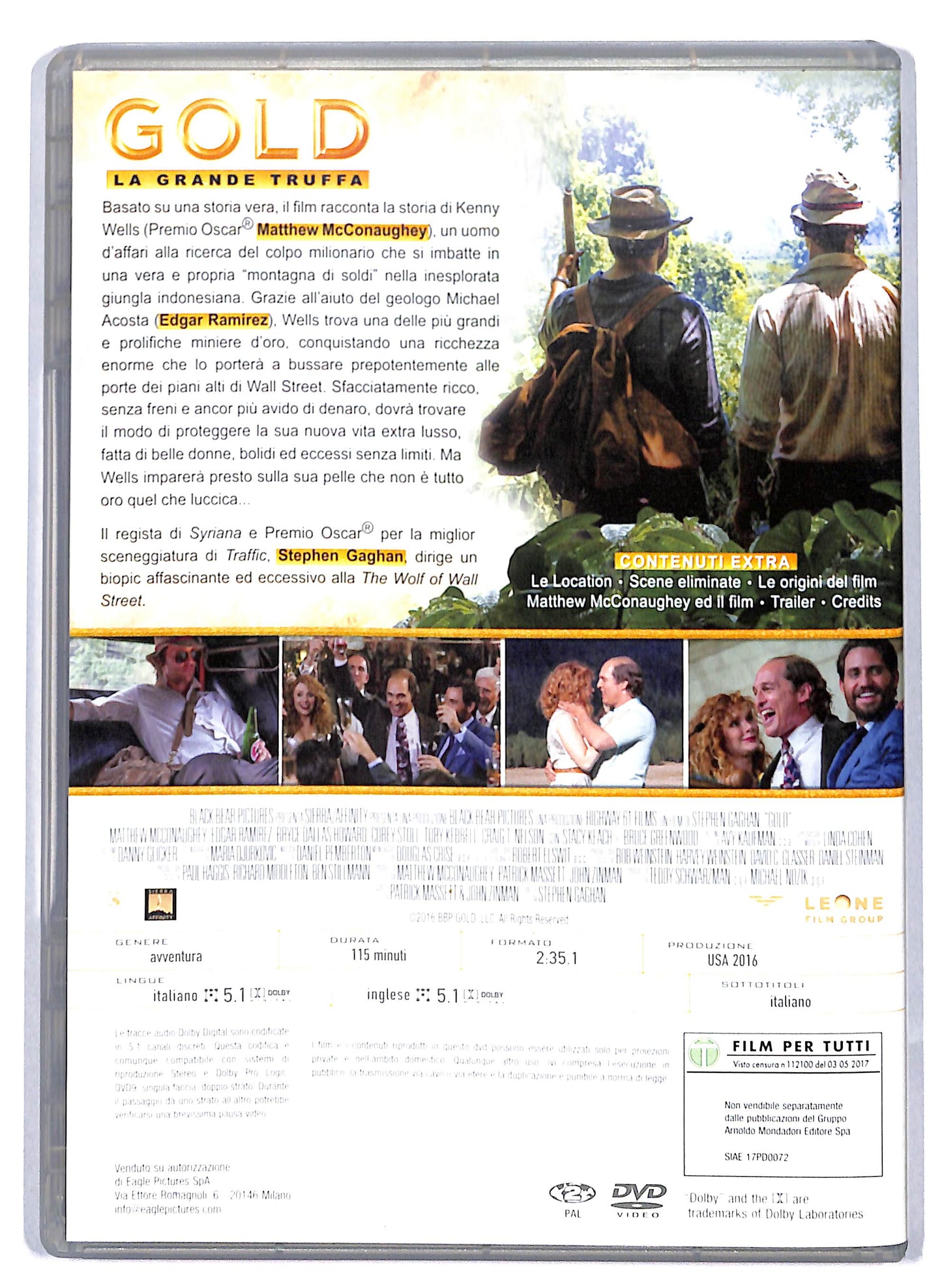 EBOND Gold  La grande truffa EDITORIALE DVD D809352