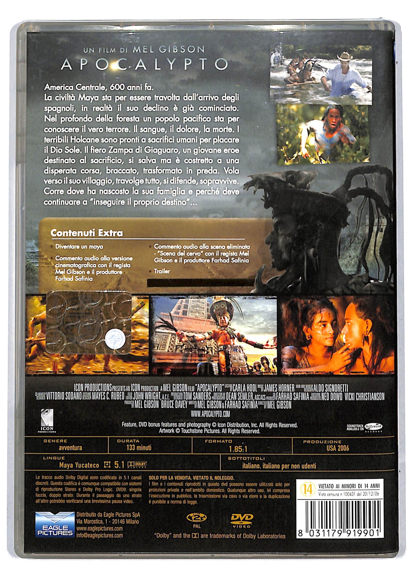 EBOND Apocalypto EDITORIALE DVD D809447