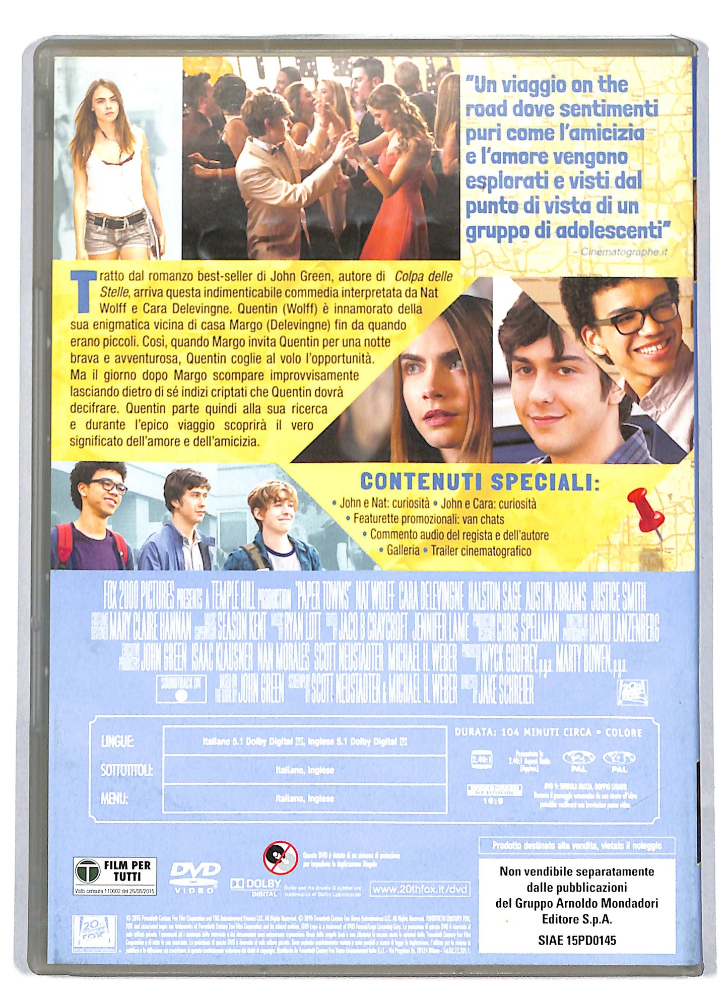 EBOND Citta di carta EDITORIALE DVD D809453