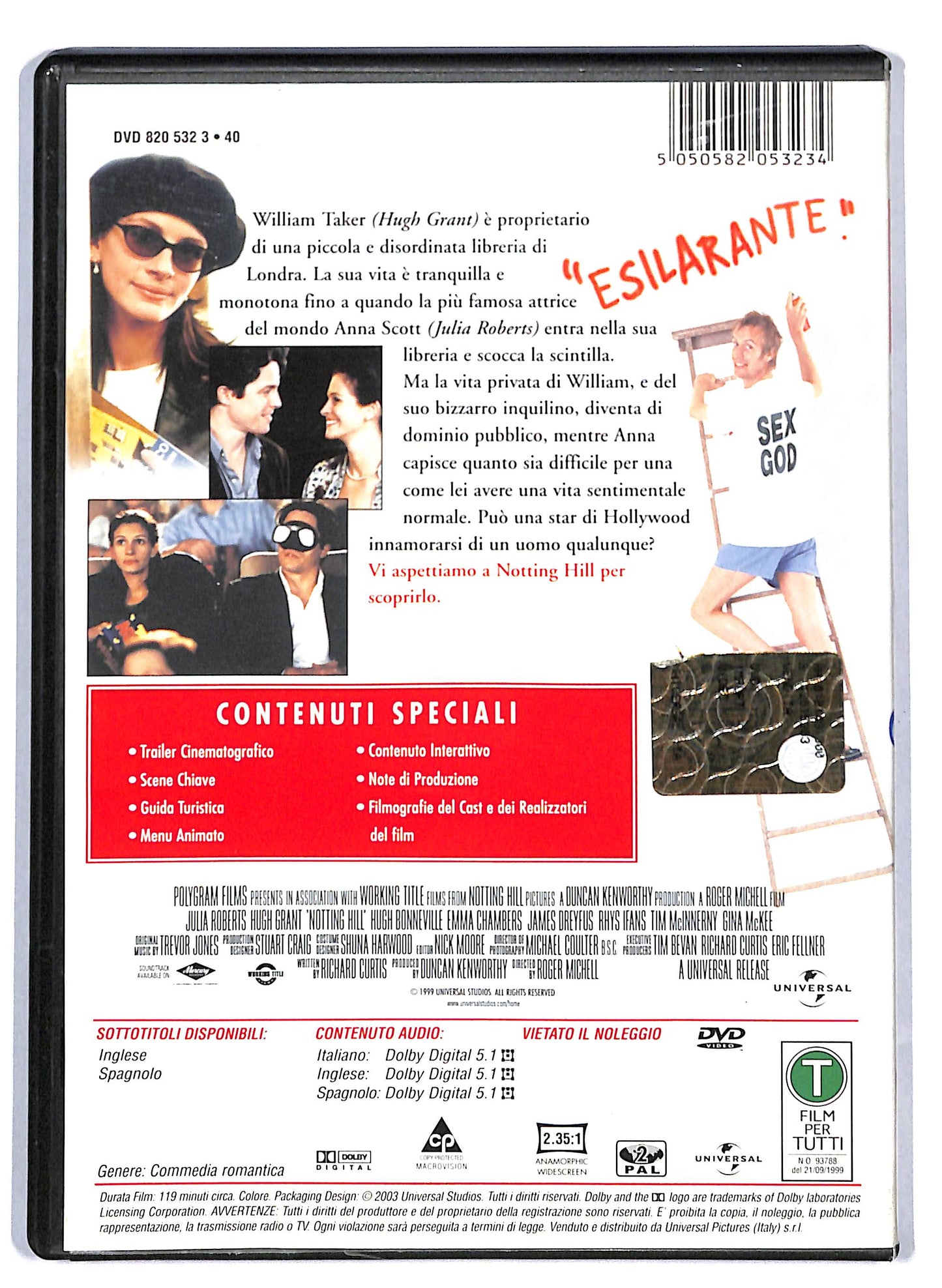 EBOND Notting Hill DVD D809524