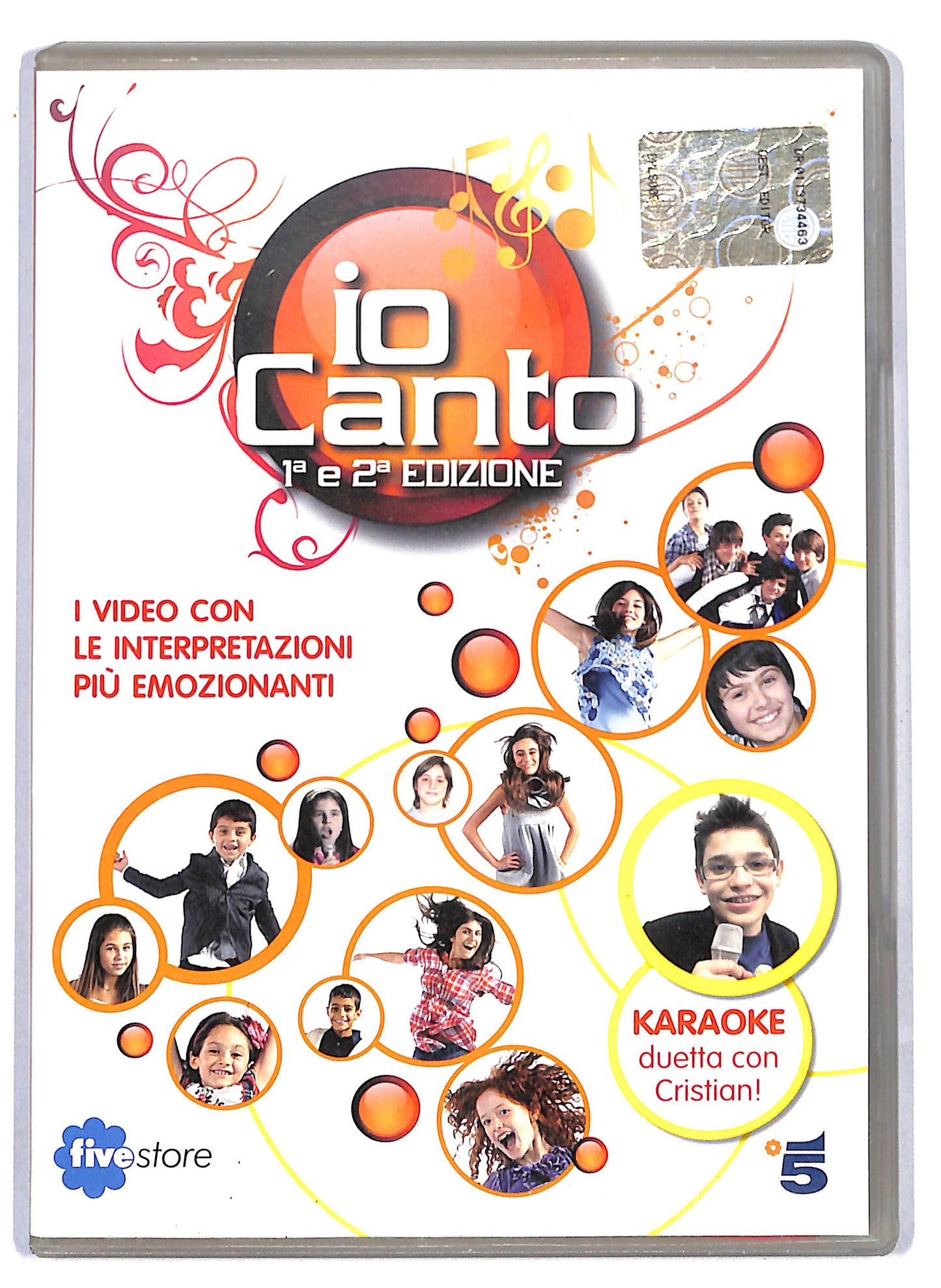 EBOND Io canto 1' e 2' edizione EDITORIALE DVD D809533