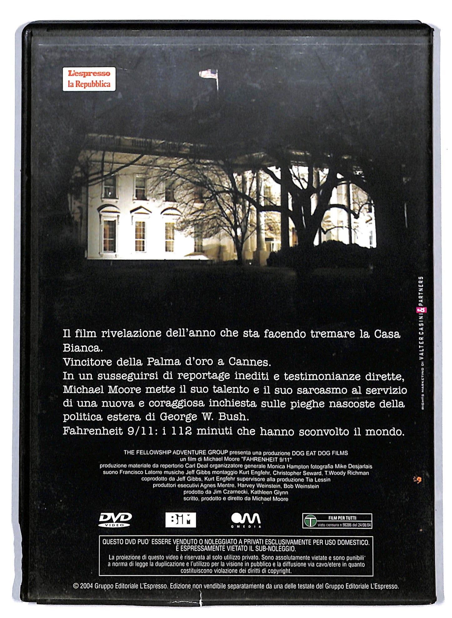 EBOND Fahrenheit 9/11 EDITORIALE DVD D809611