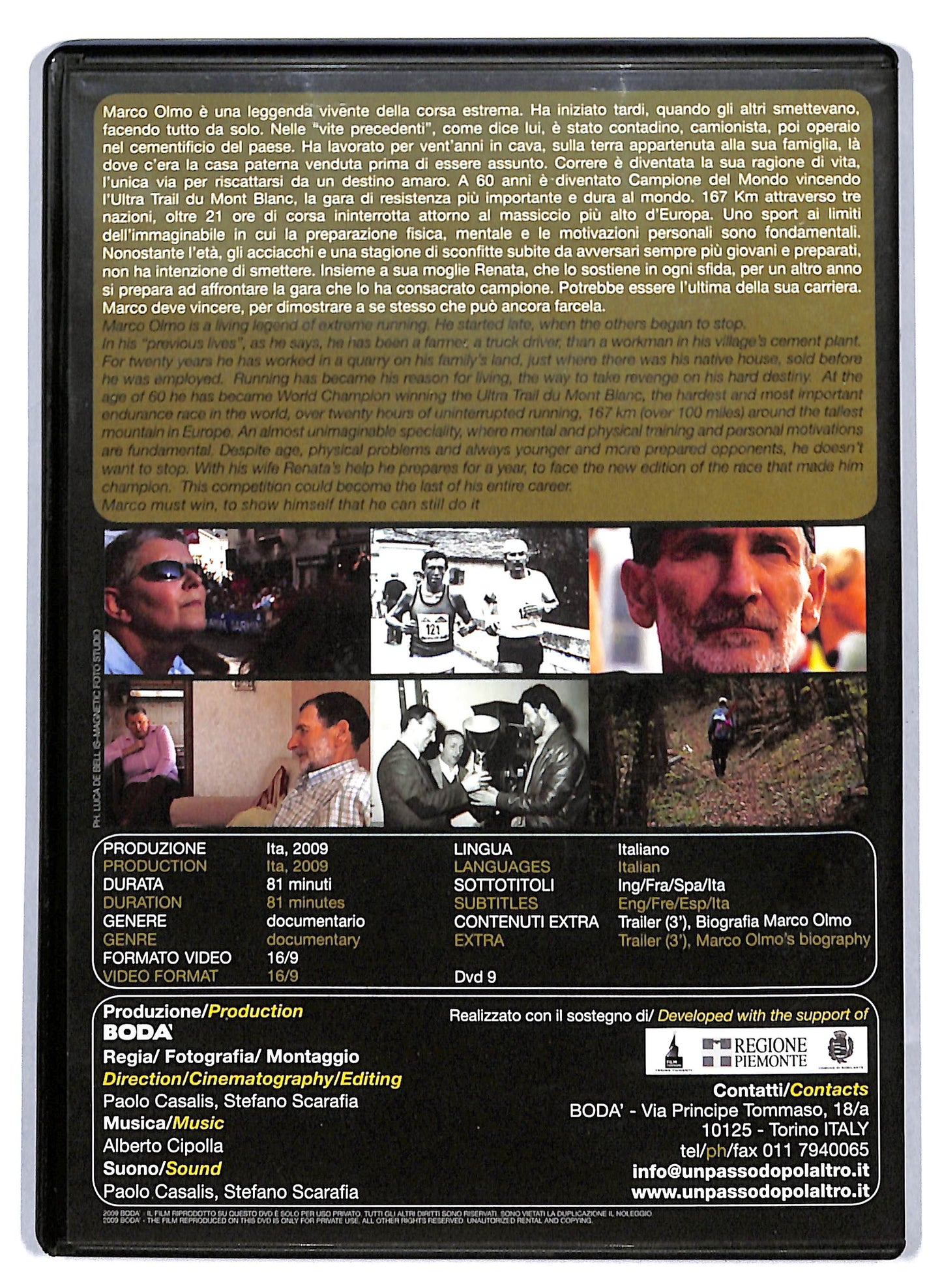 EBOND Il corridore - The runner EDITORIALE DVD D809613