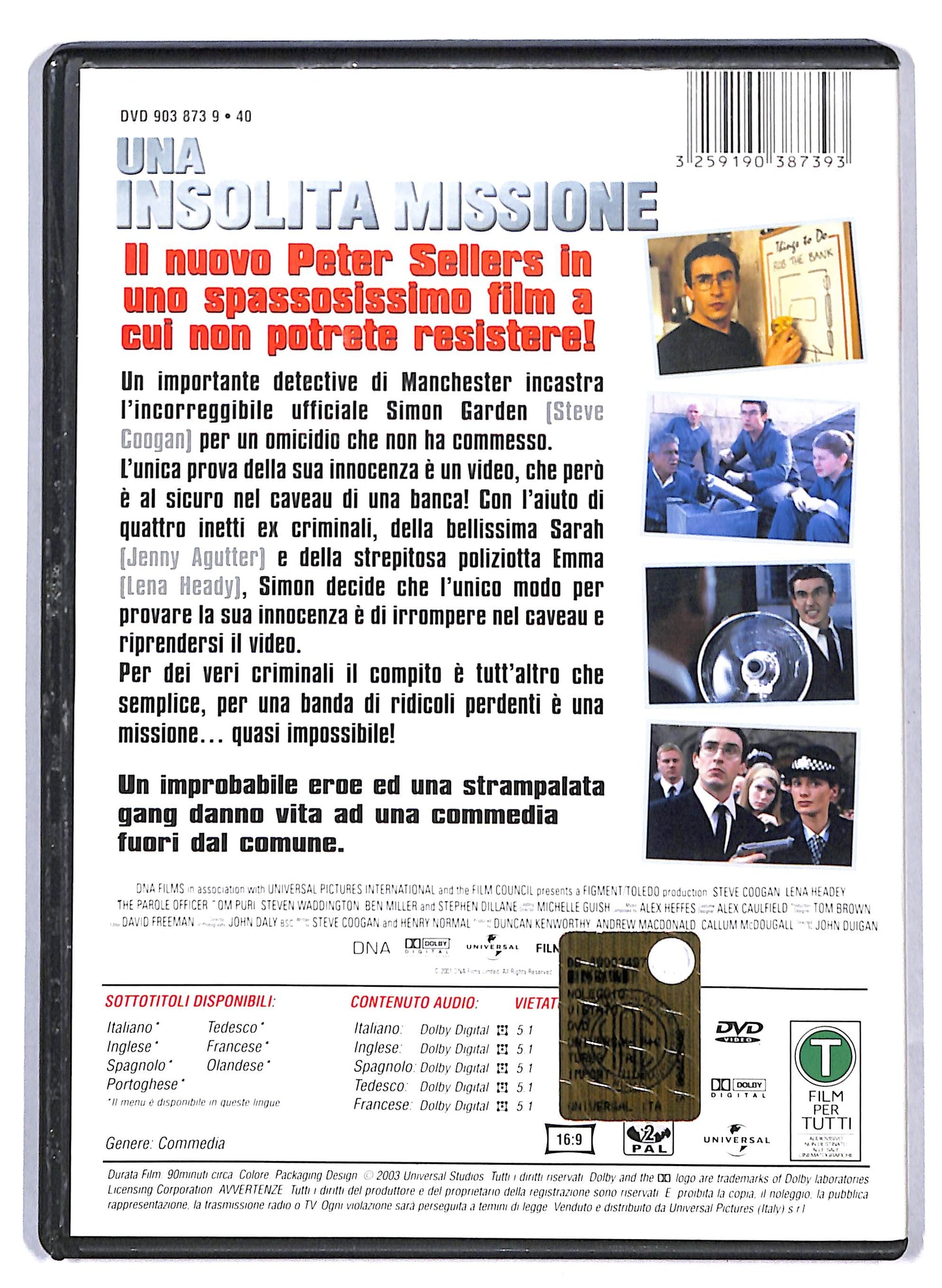 EBOND Un'insolita missione DVD D809626
