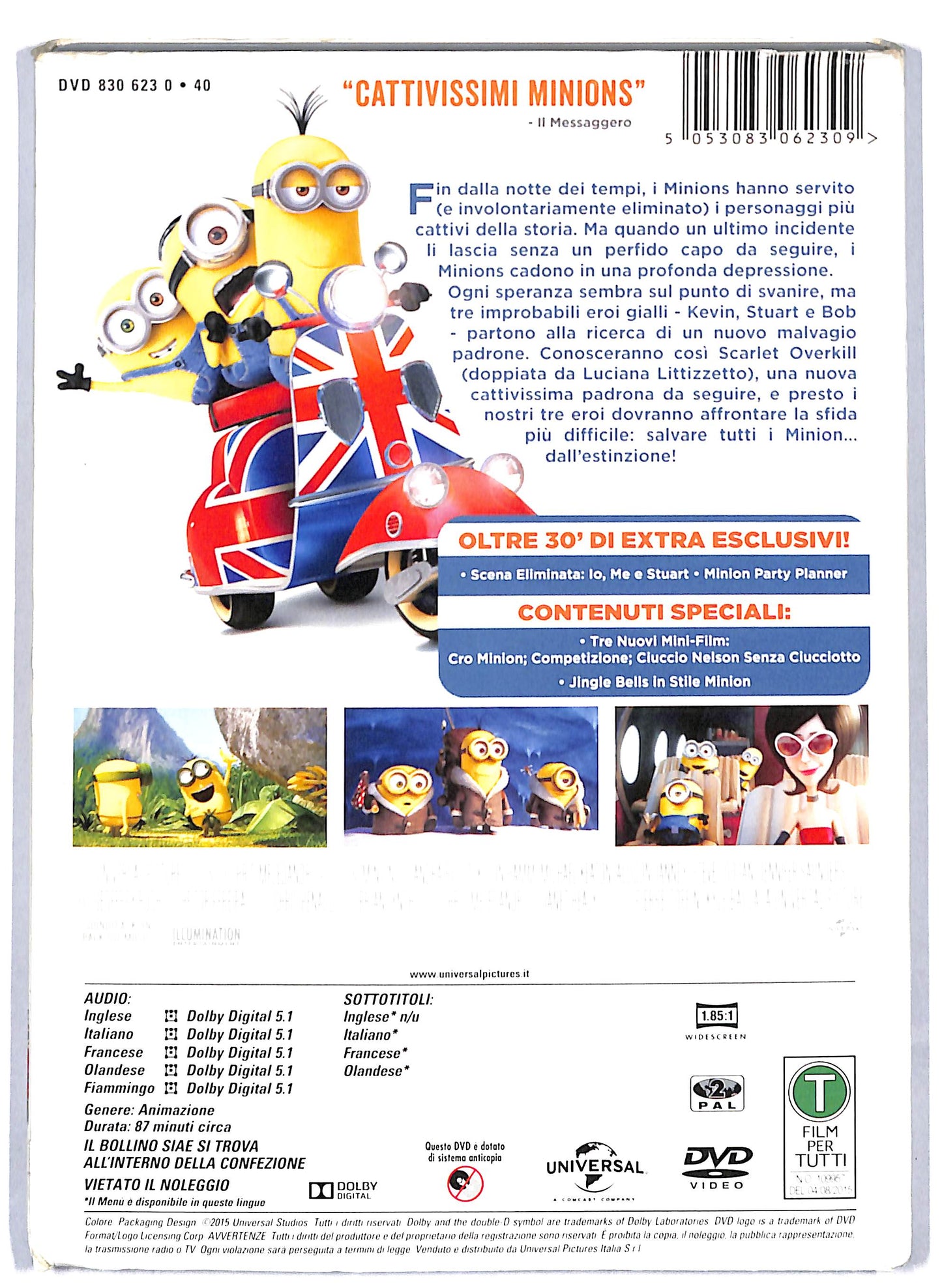 EBOND Minions DVD D809662