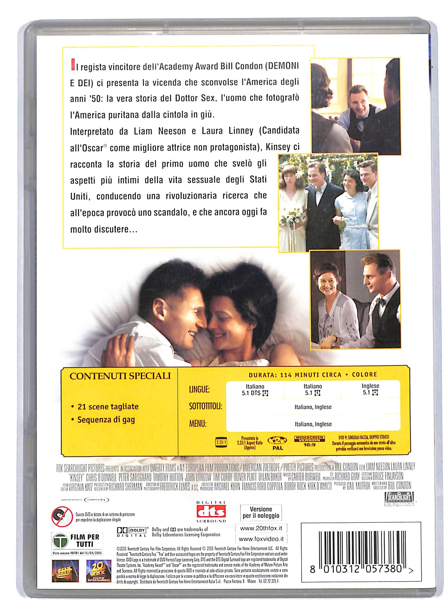 EBOND Kinsey NOLEGGIO DVD D809745