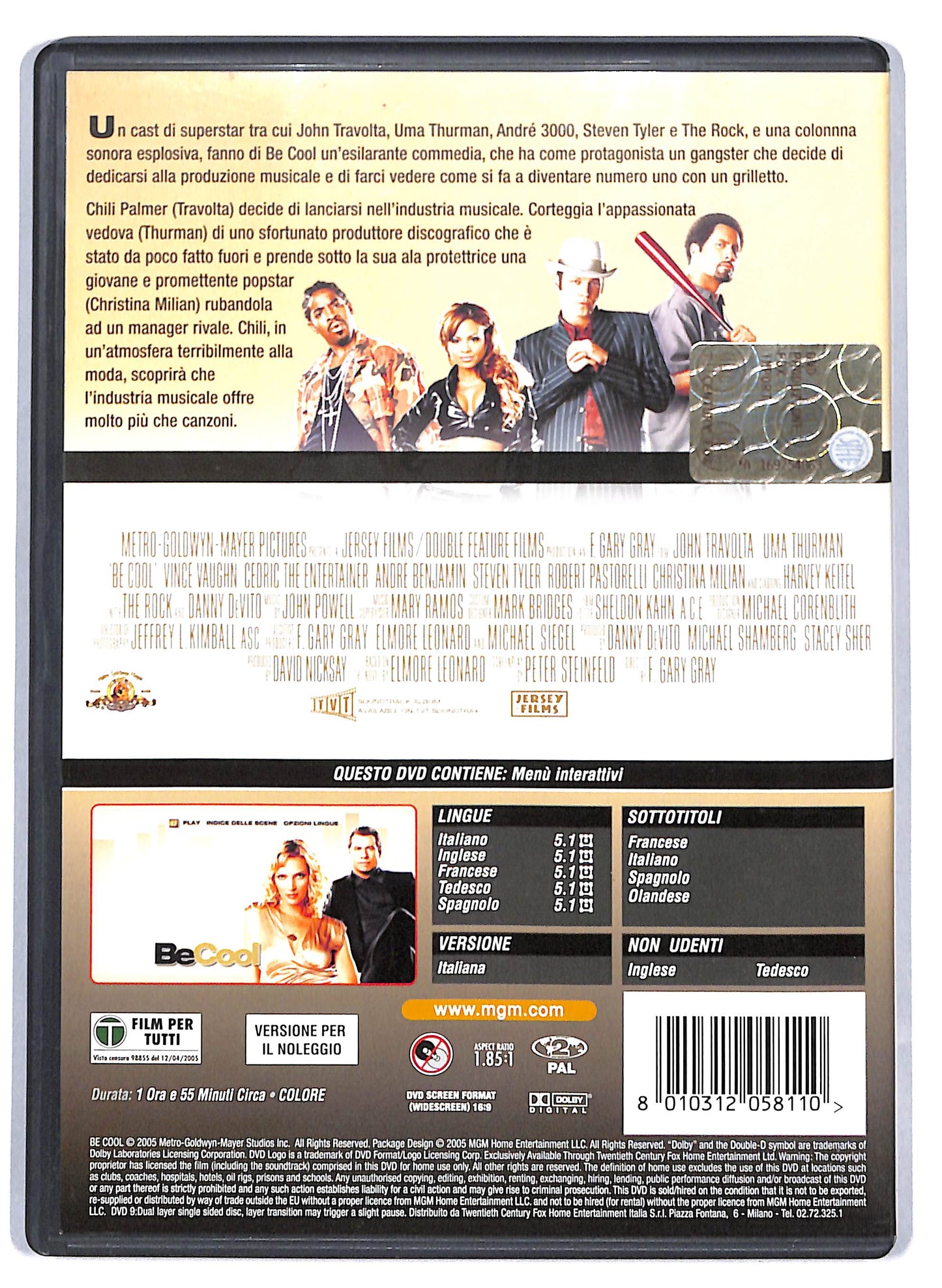 EBOND Be Cool NOLEGGIO DVD D809747