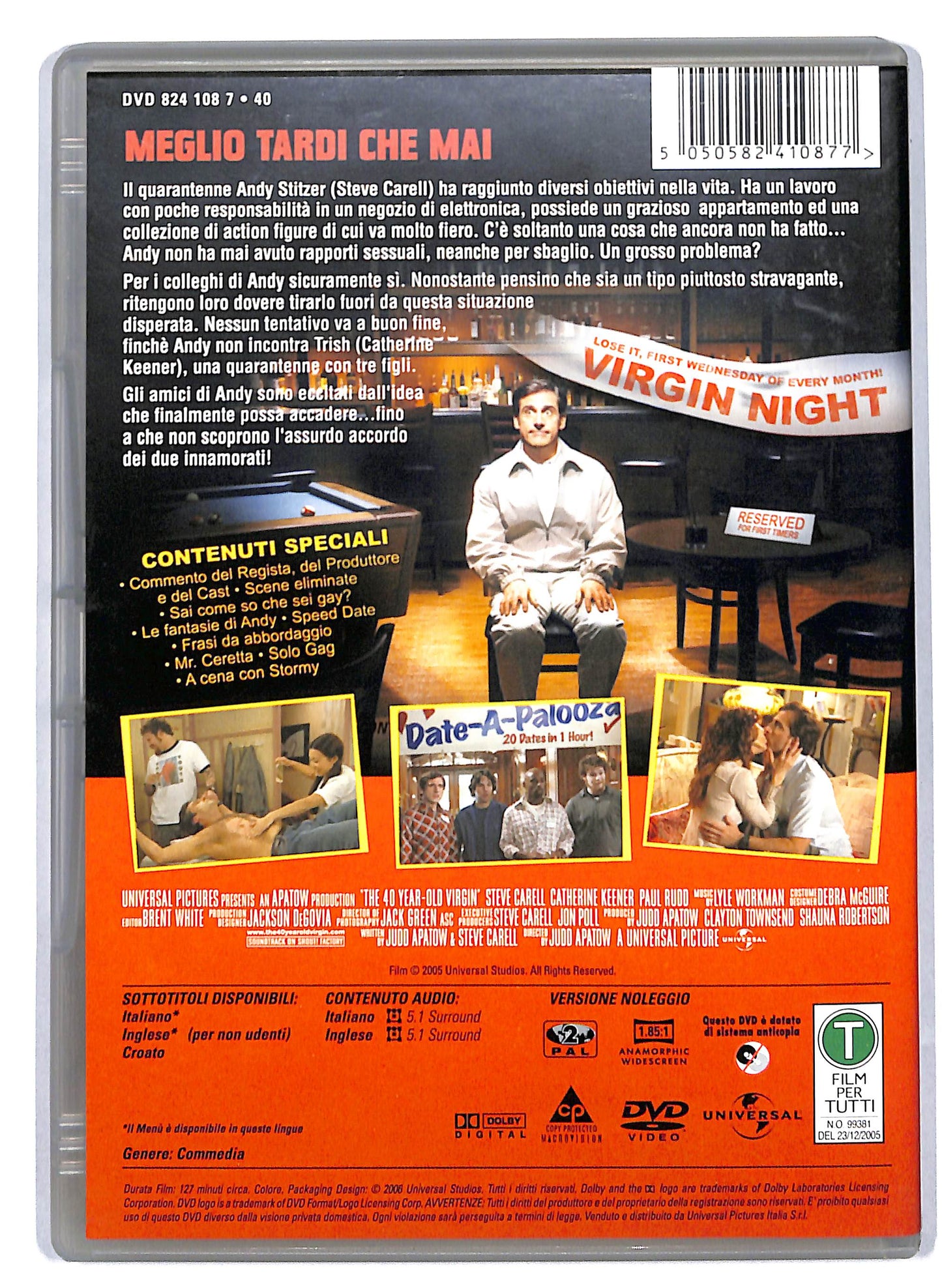 EBOND 40 anni vergine NOLEGGIO DVD D809765