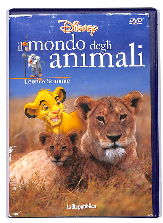 EBOND Il mondo degli animali - Leoni e Scimmie VOL1 EDITORIALE DVD D809829