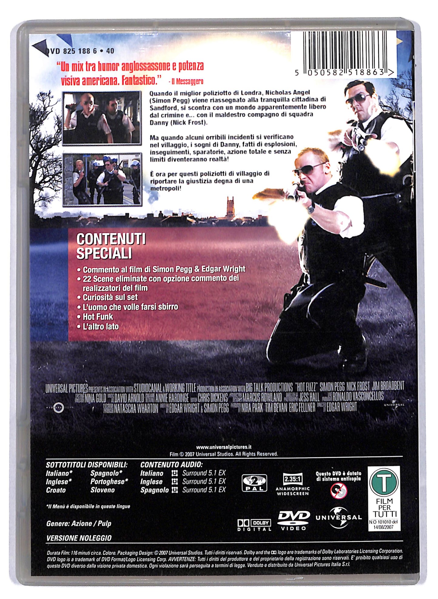 EBOND Hot fuzz DVD Noleggio D809851