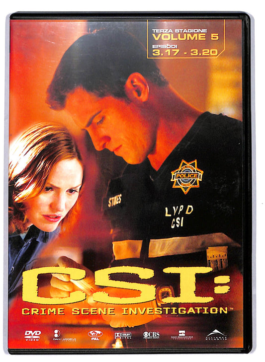 EBOND CSI - 3° stagione Volume 5 EDITORIALE DVD D809909