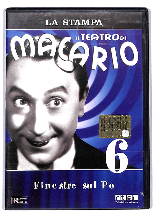 EBOND Il teatro di macario vol. 6 - Finestre sul po EDITORIALE DVD D809927