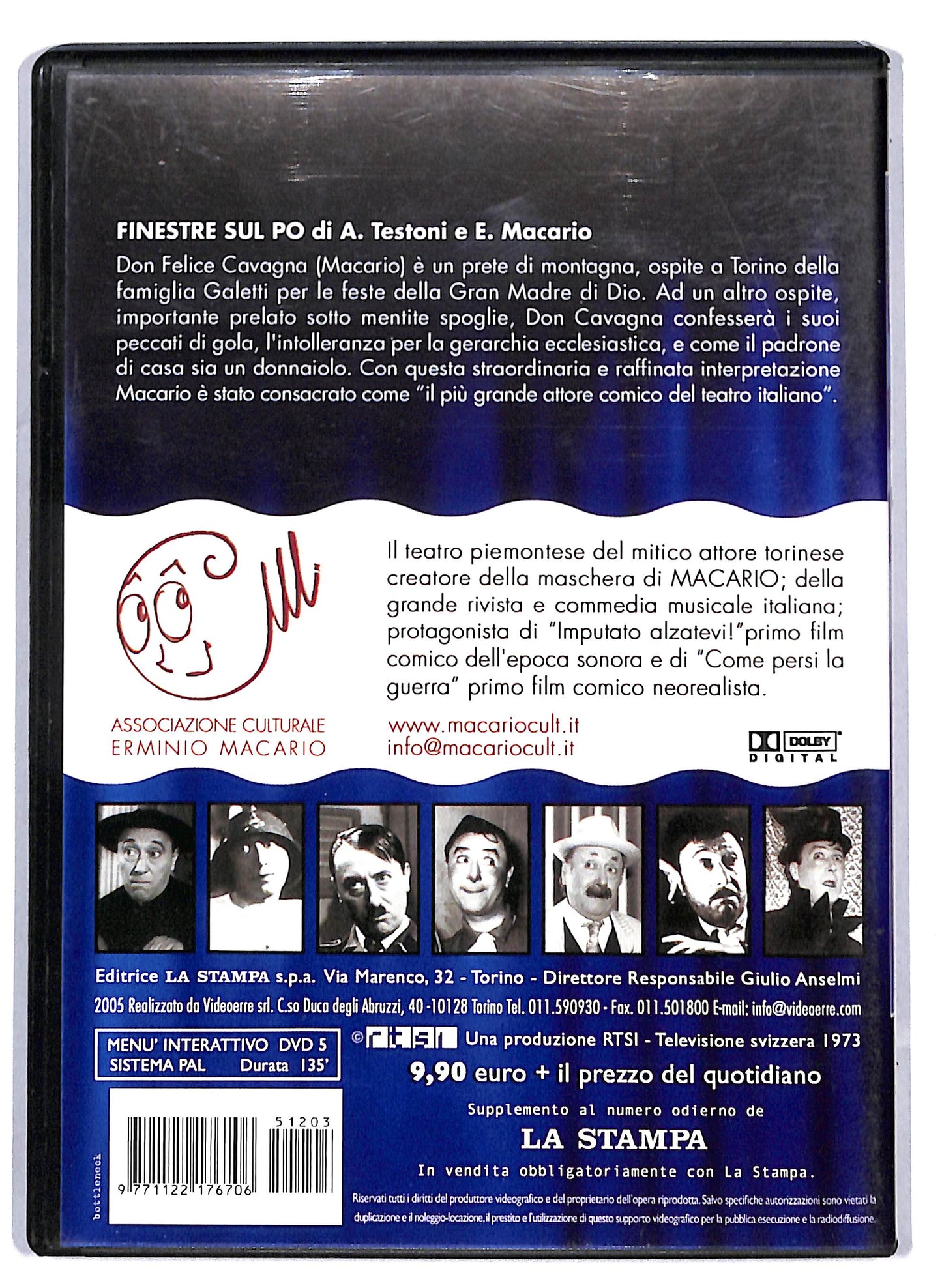 EBOND Il teatro di macario vol. 6 - Finestre sul po EDITORIALE DVD D809927