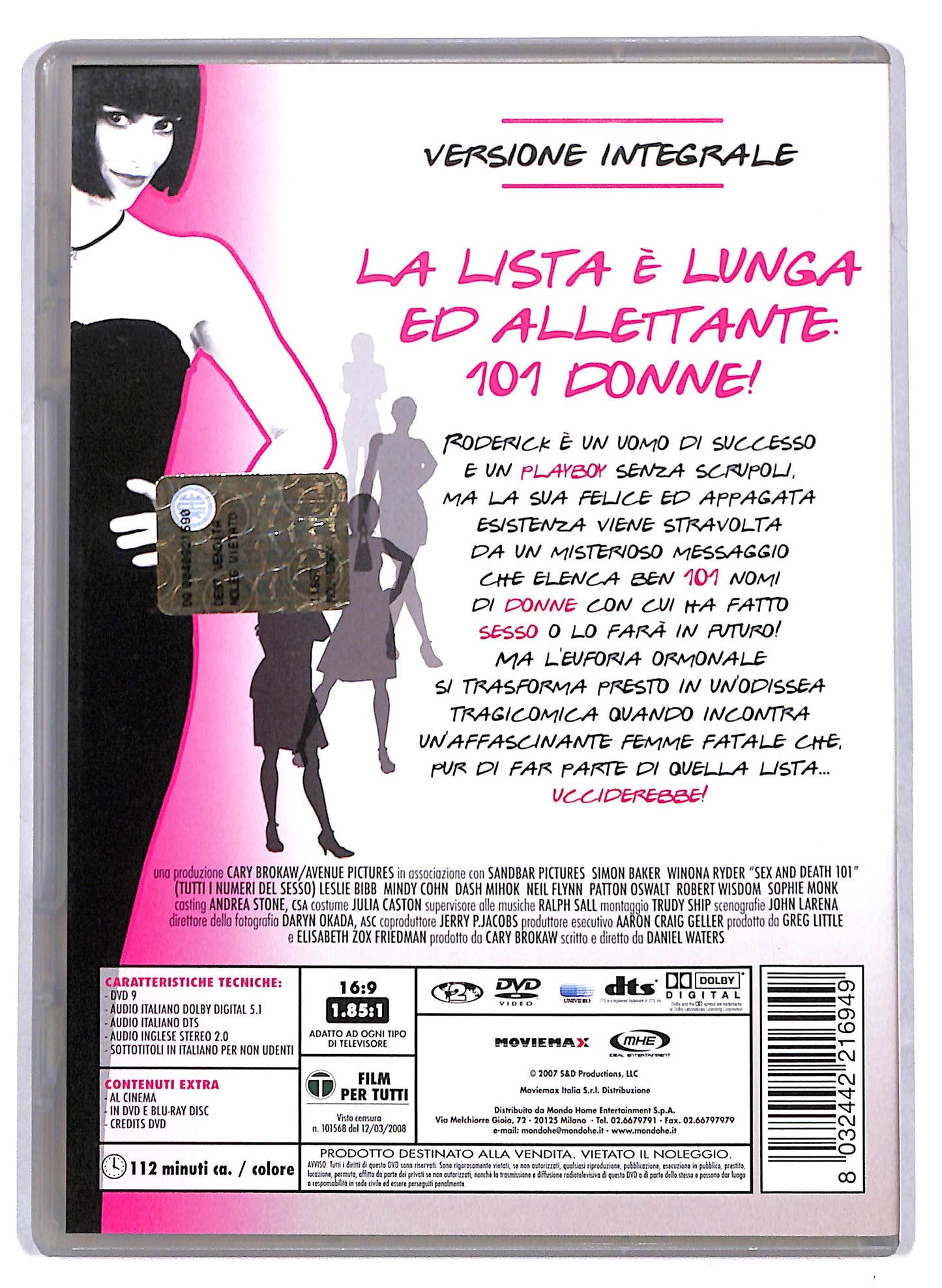 EBOND Tutti i numeri del sesso DVD D810045