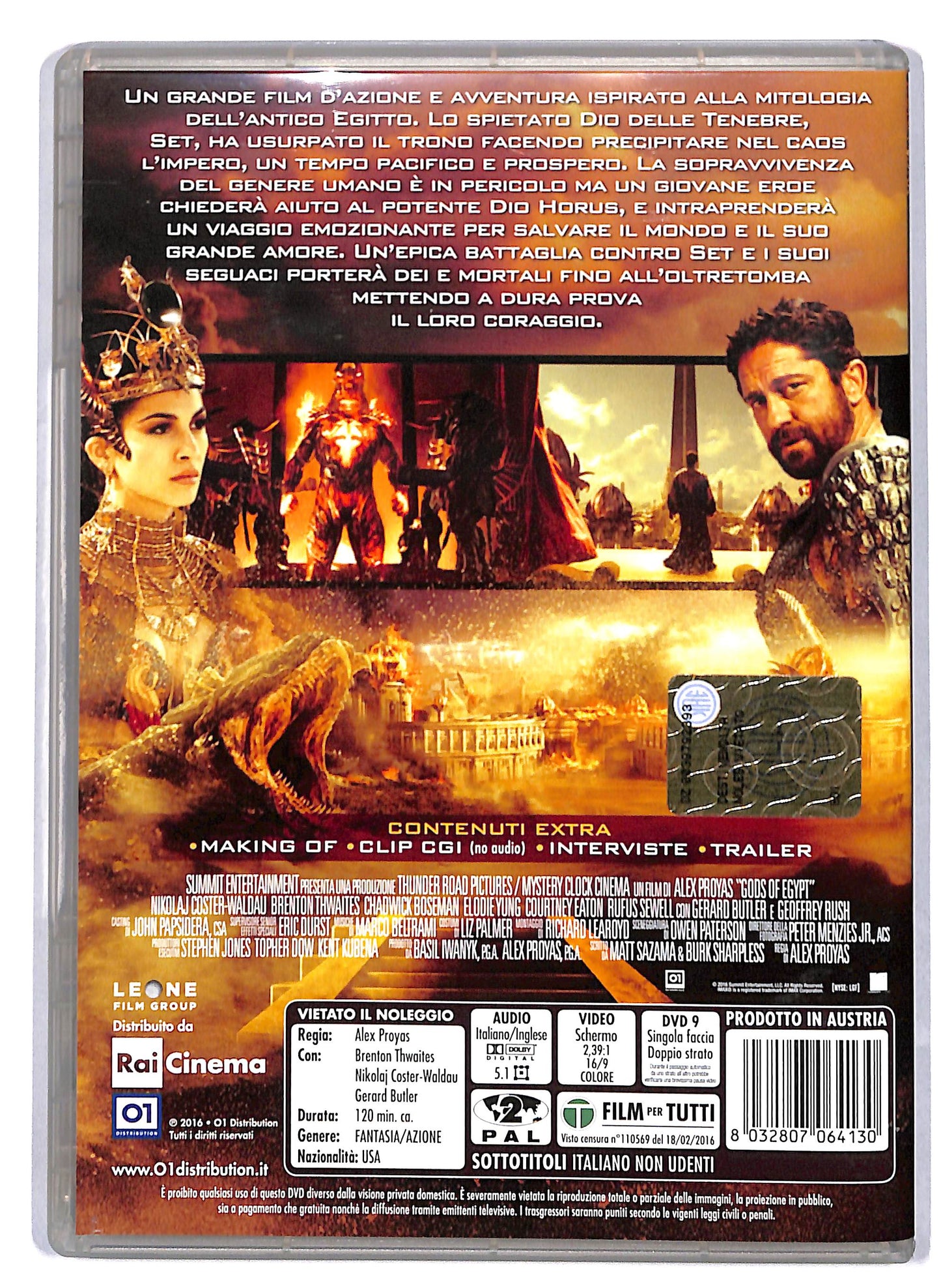 EBOND Gods of Egypt DVD D810119