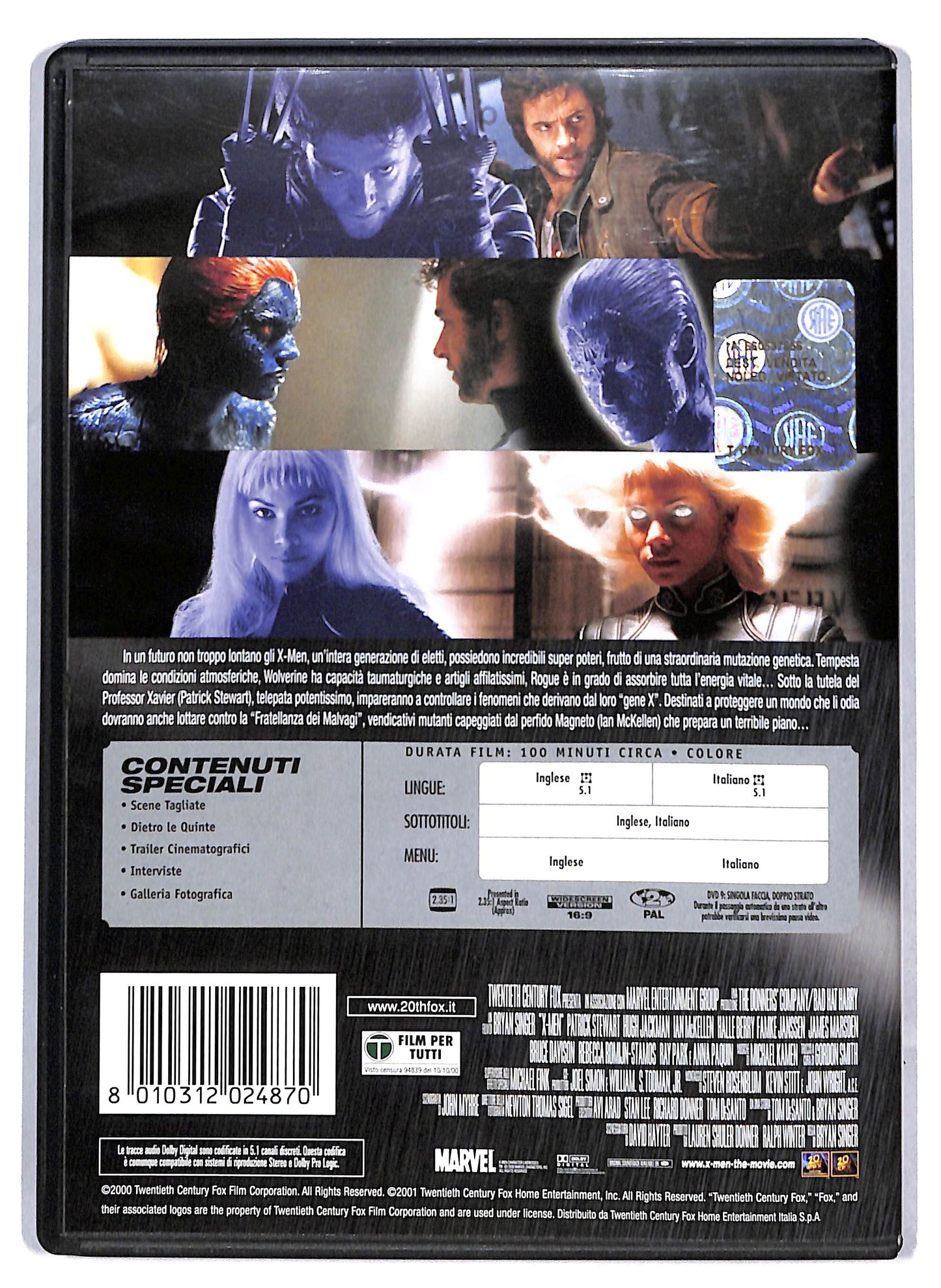 EBOND X - Men DVD D810149