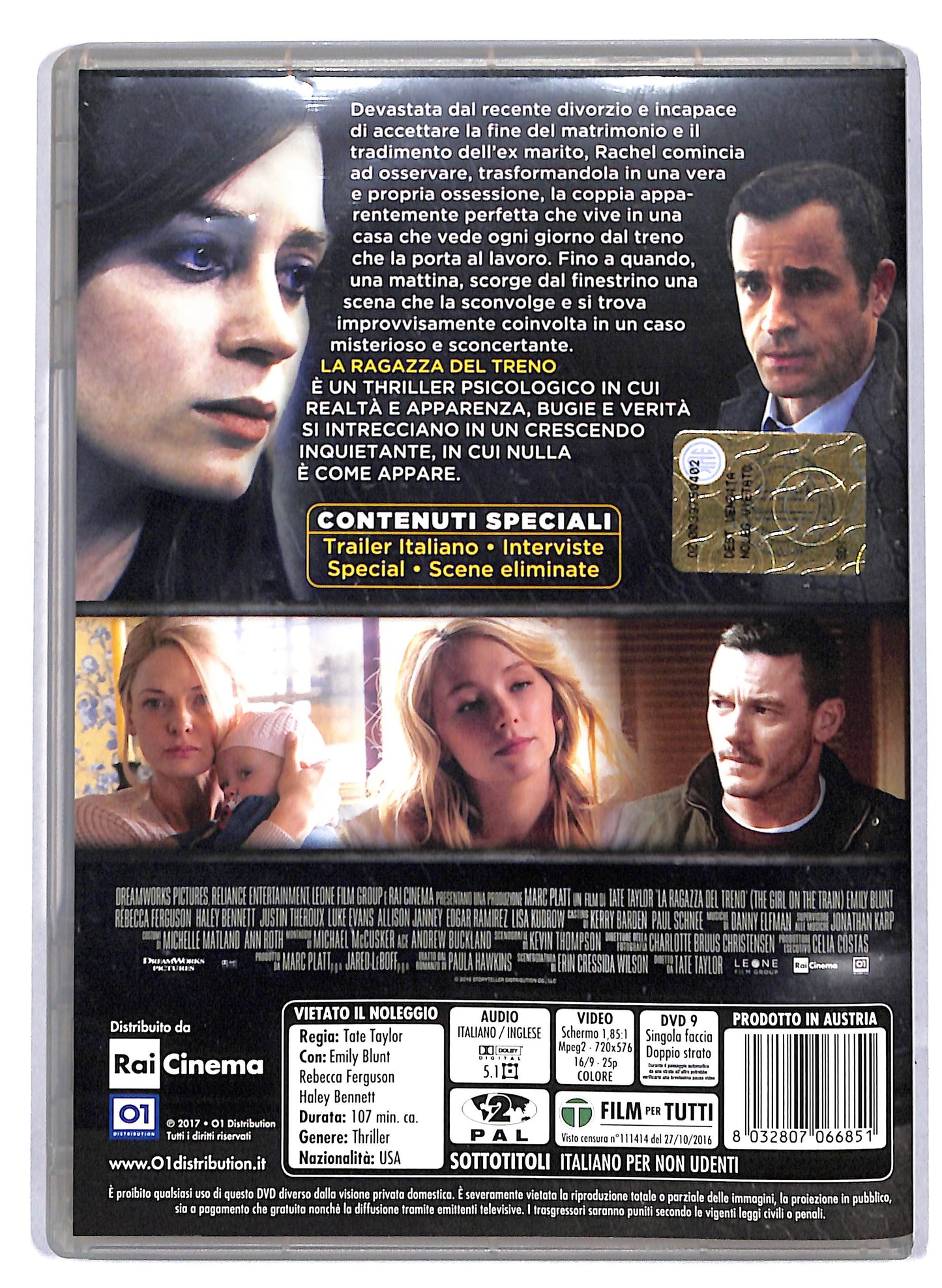 EBOND La Ragazza Del Treno DVD D810221
