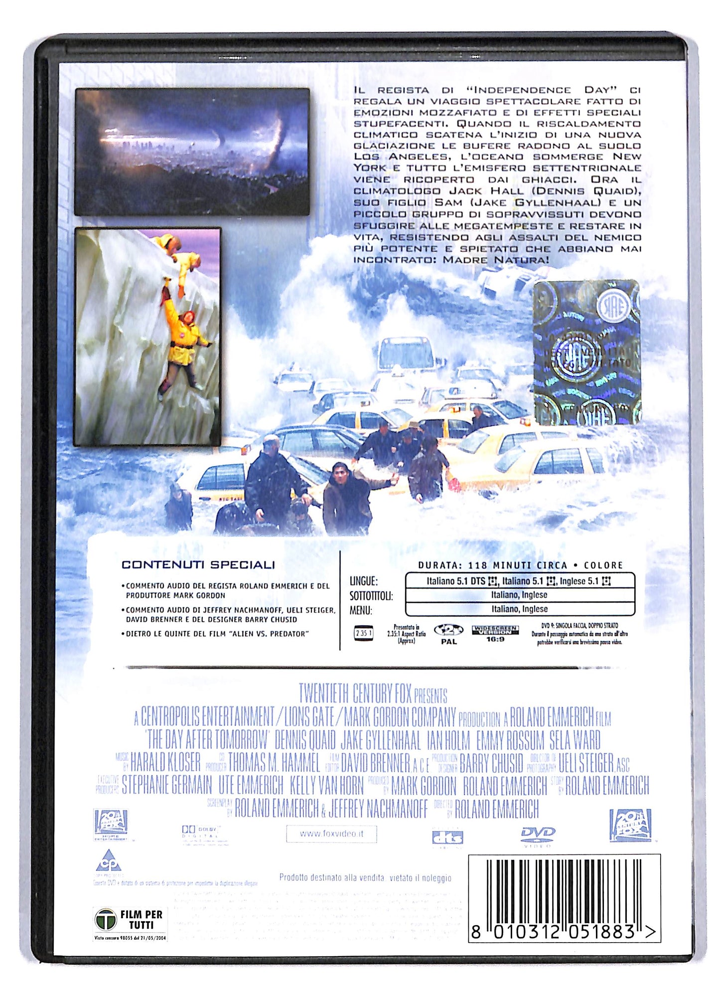 EBOND The Day After Tomorrow DVD D810243