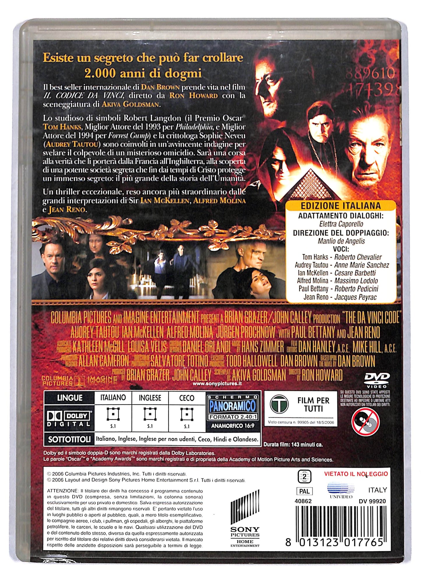 EBOND Il codice Da Vinci DVD D810244