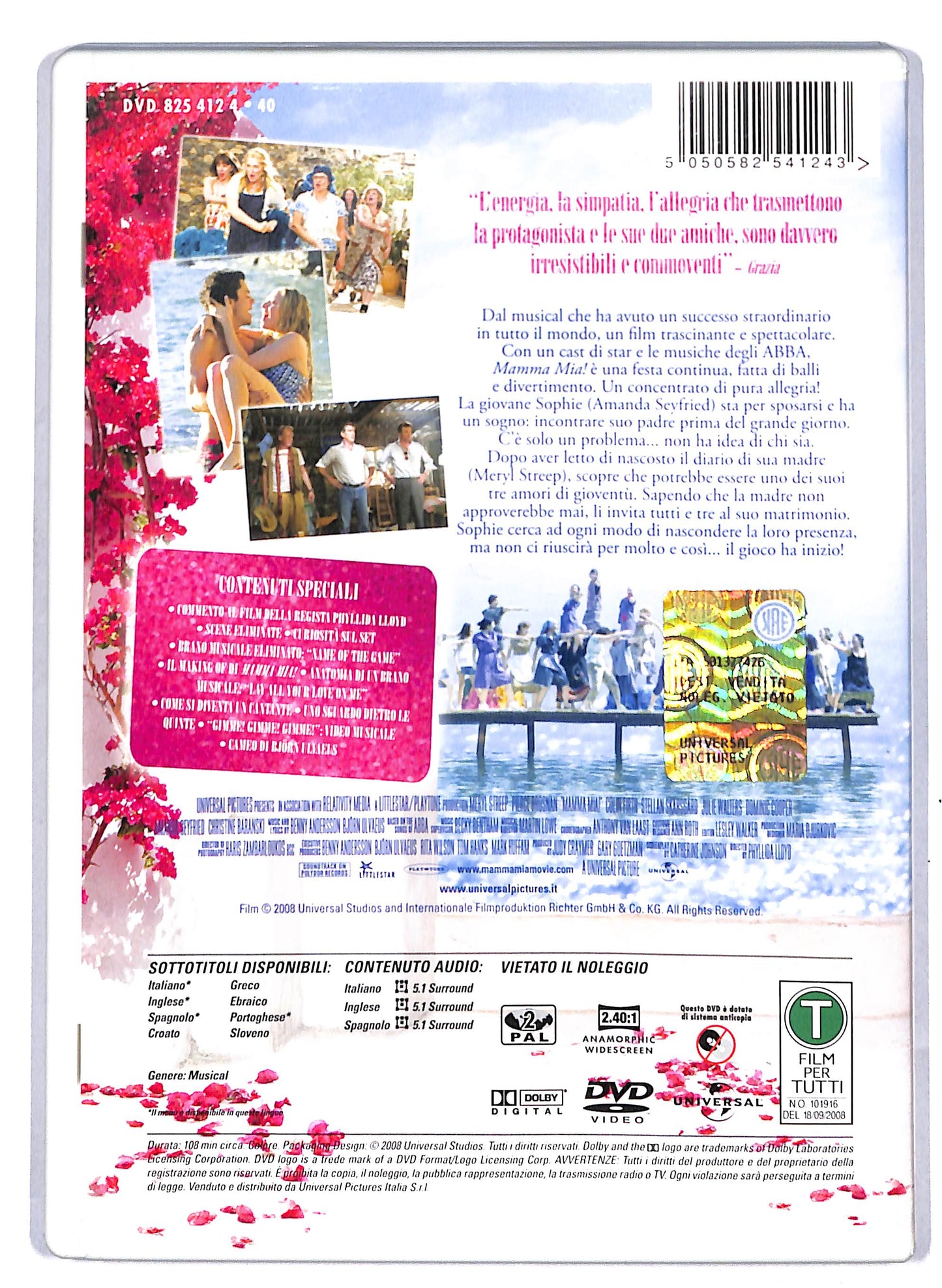 EBOND Mamma Mia DVD D810346