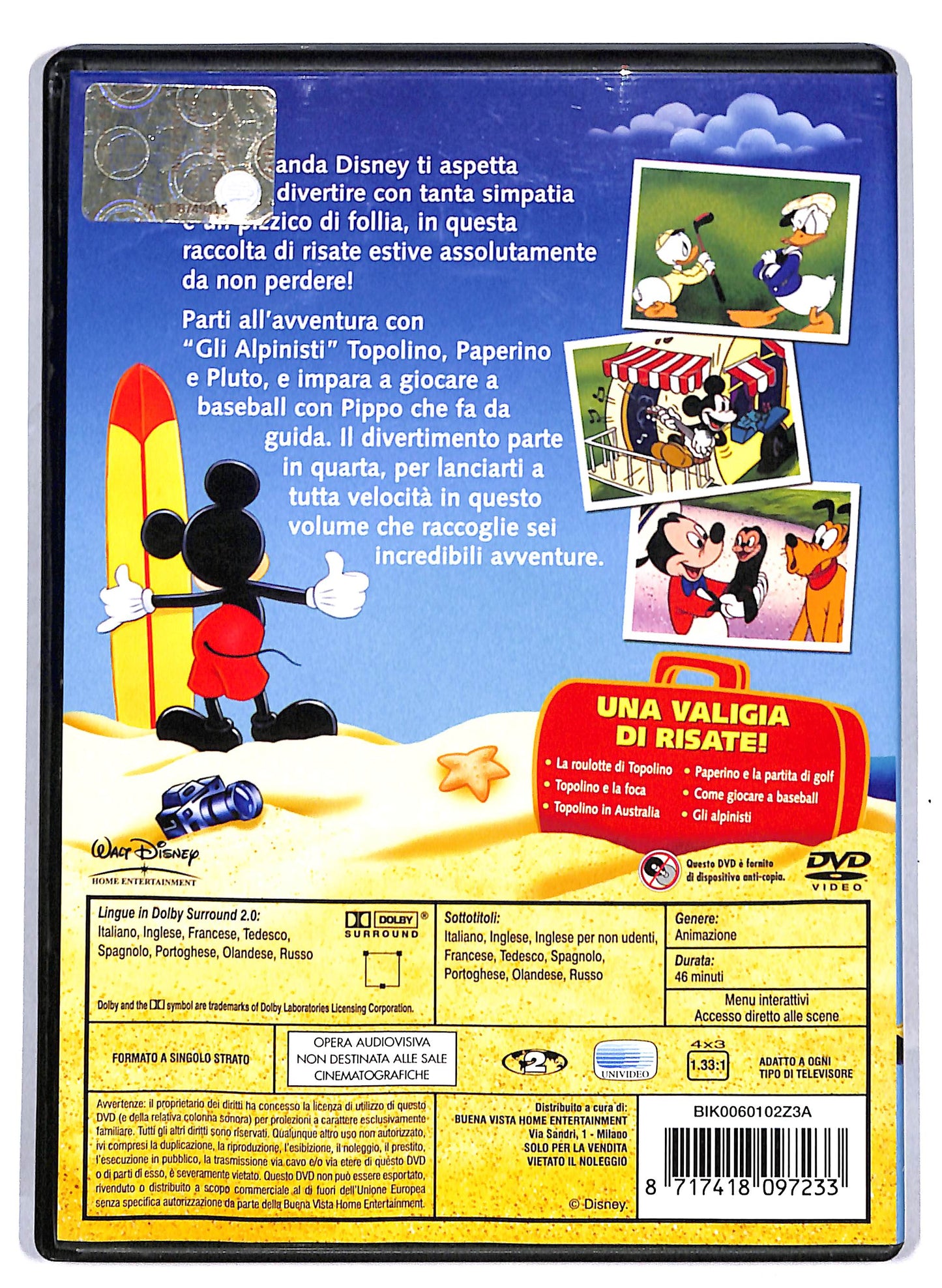 EBOND Topolino - Sole, sale e sport  DVD D810351