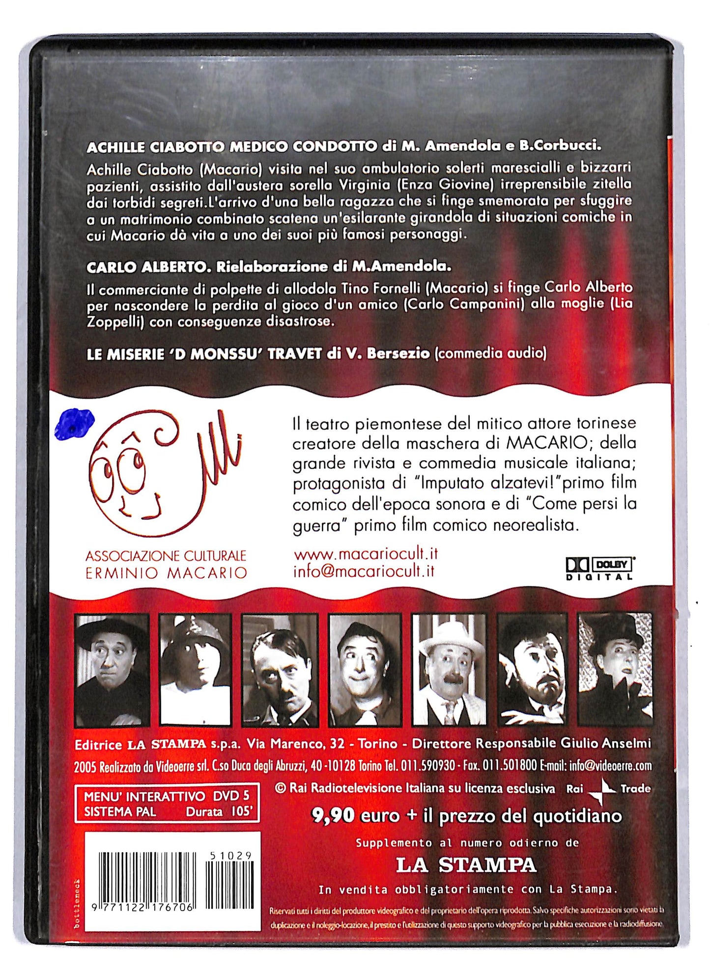 EBOND Il Teatro di Macario volume 1 EDITORIALE DVD D810364