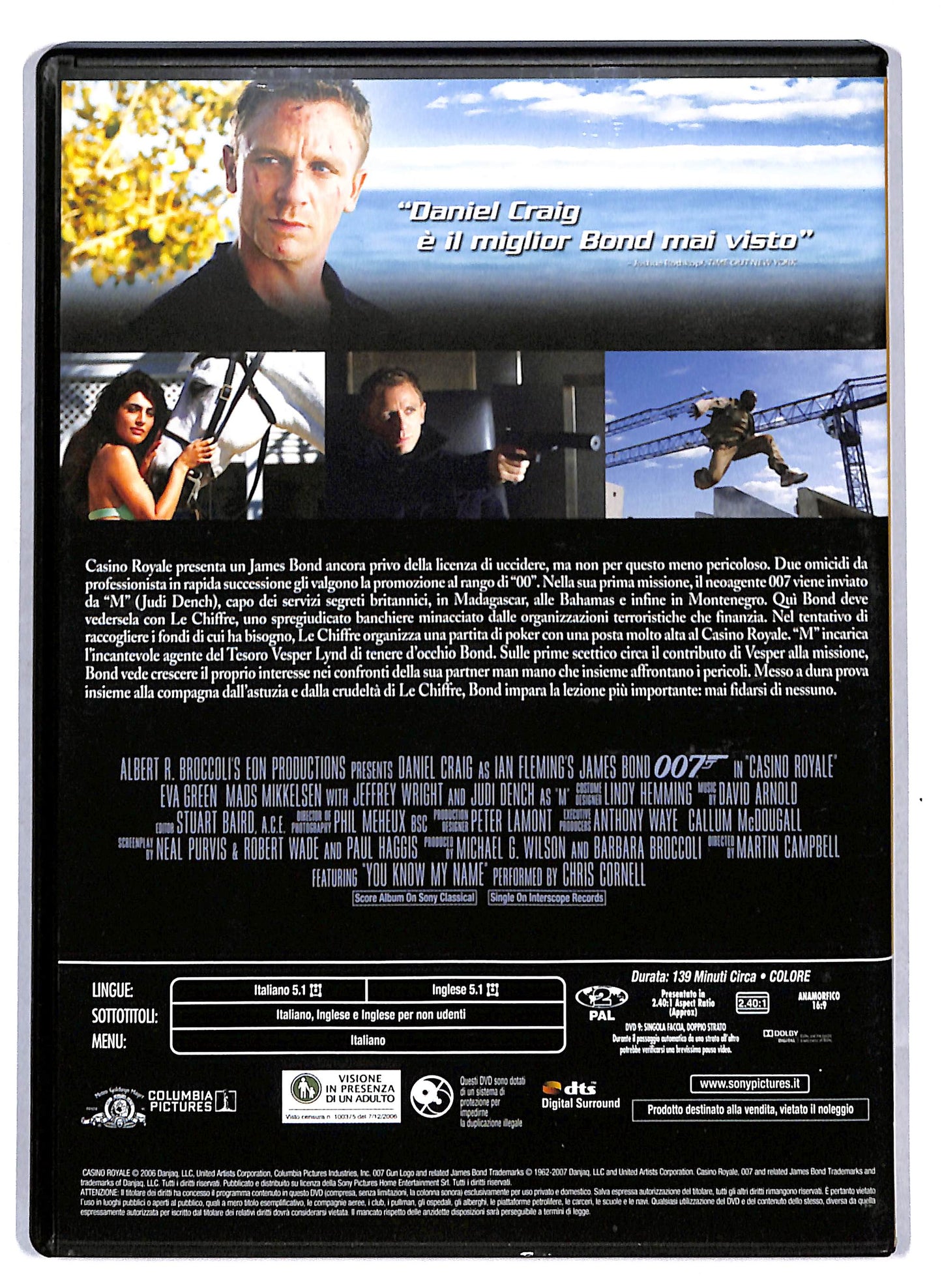 EBOND Casino Royale EDITORIALE DVD D810421