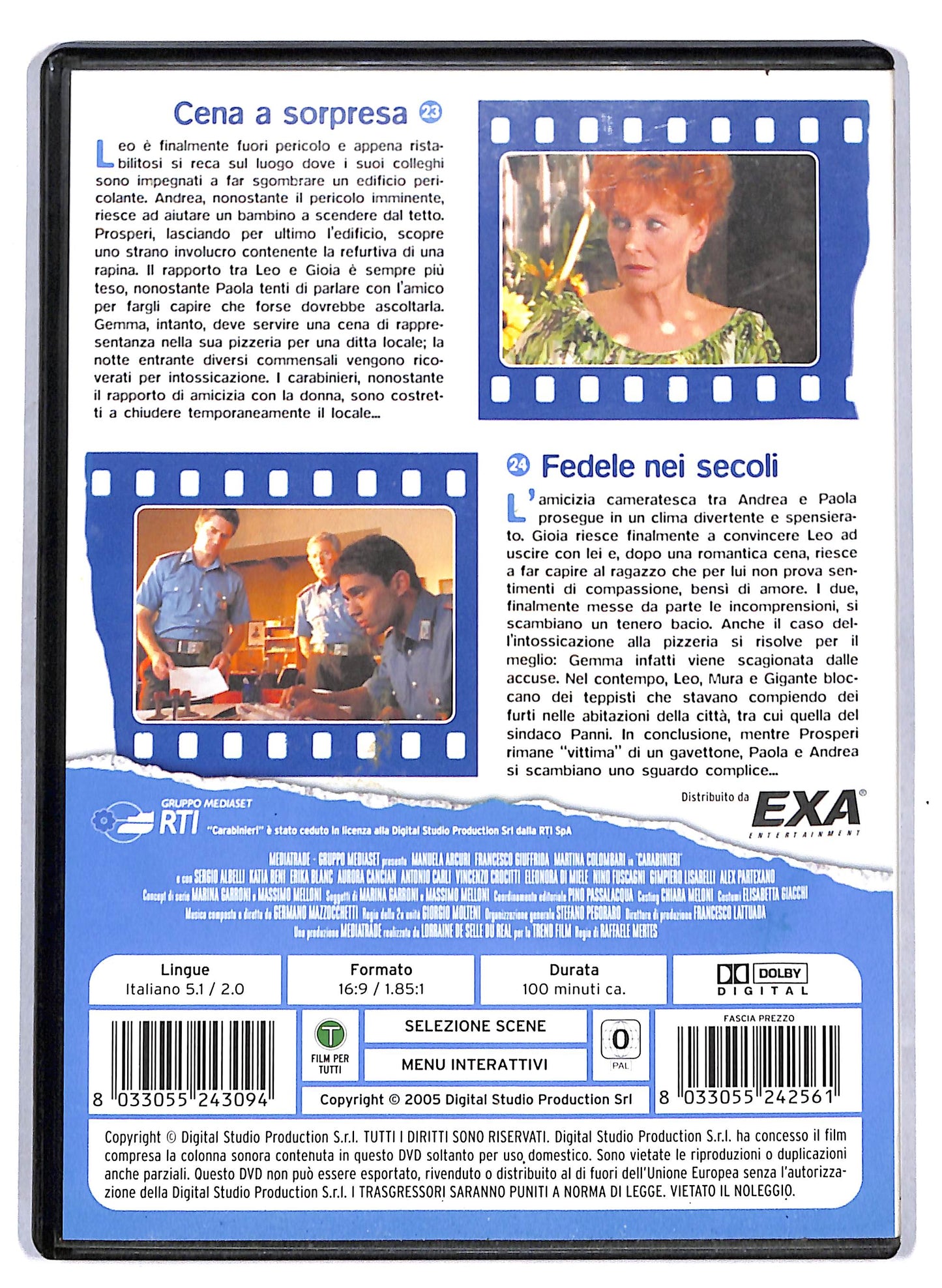 EBOND Carabinieri volume 12 EDITORIALE DVD D810427